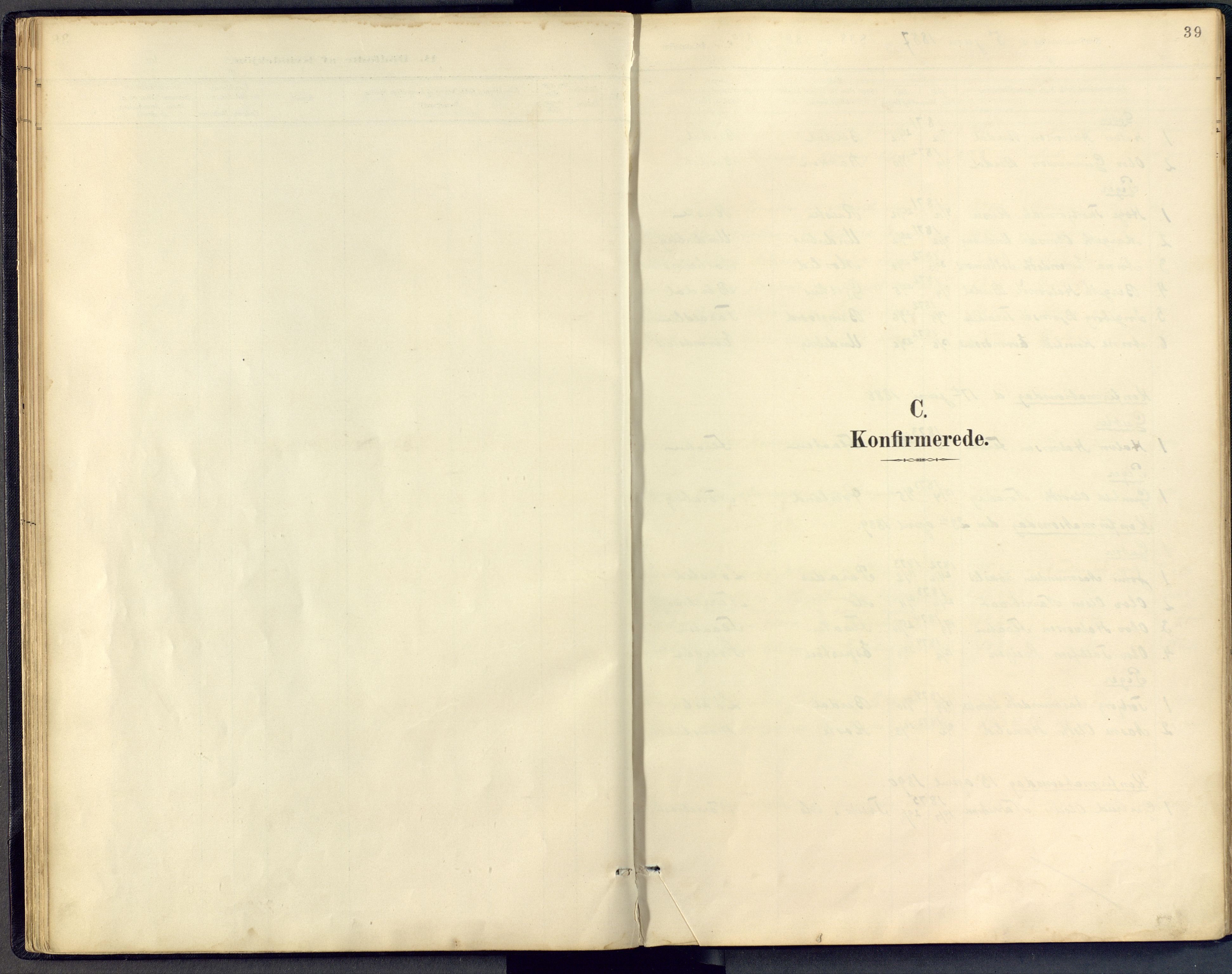 Vinje kirkebøker, SAKO/A-312/F/Fb/L0002: Ministerialbok nr. II 2, 1887-1925, s. 39