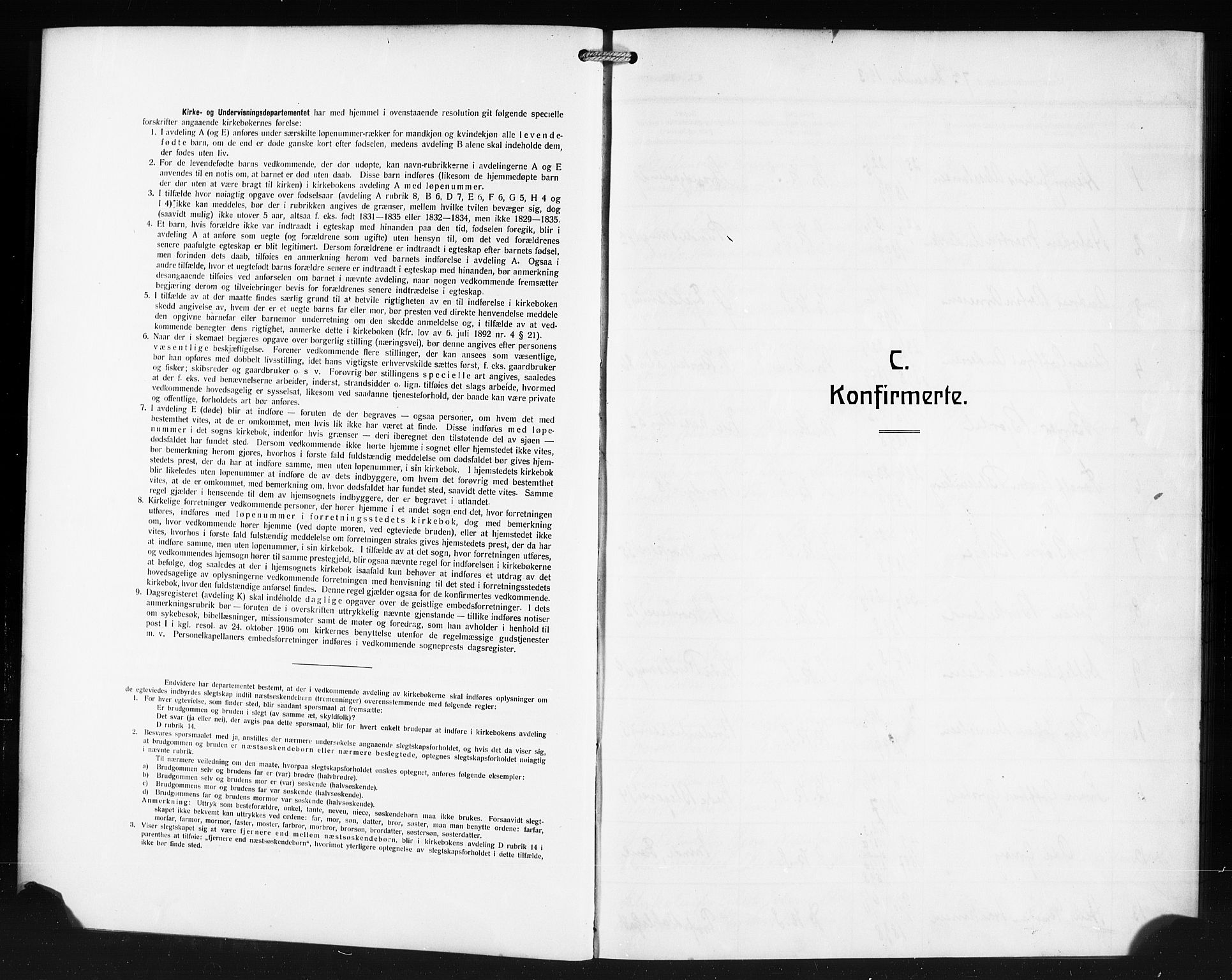 Korskirken sokneprestembete, AV/SAB-A-76101/H/Haa/L0072: Residerende kapellans bok nr. A 7, 1913-1920