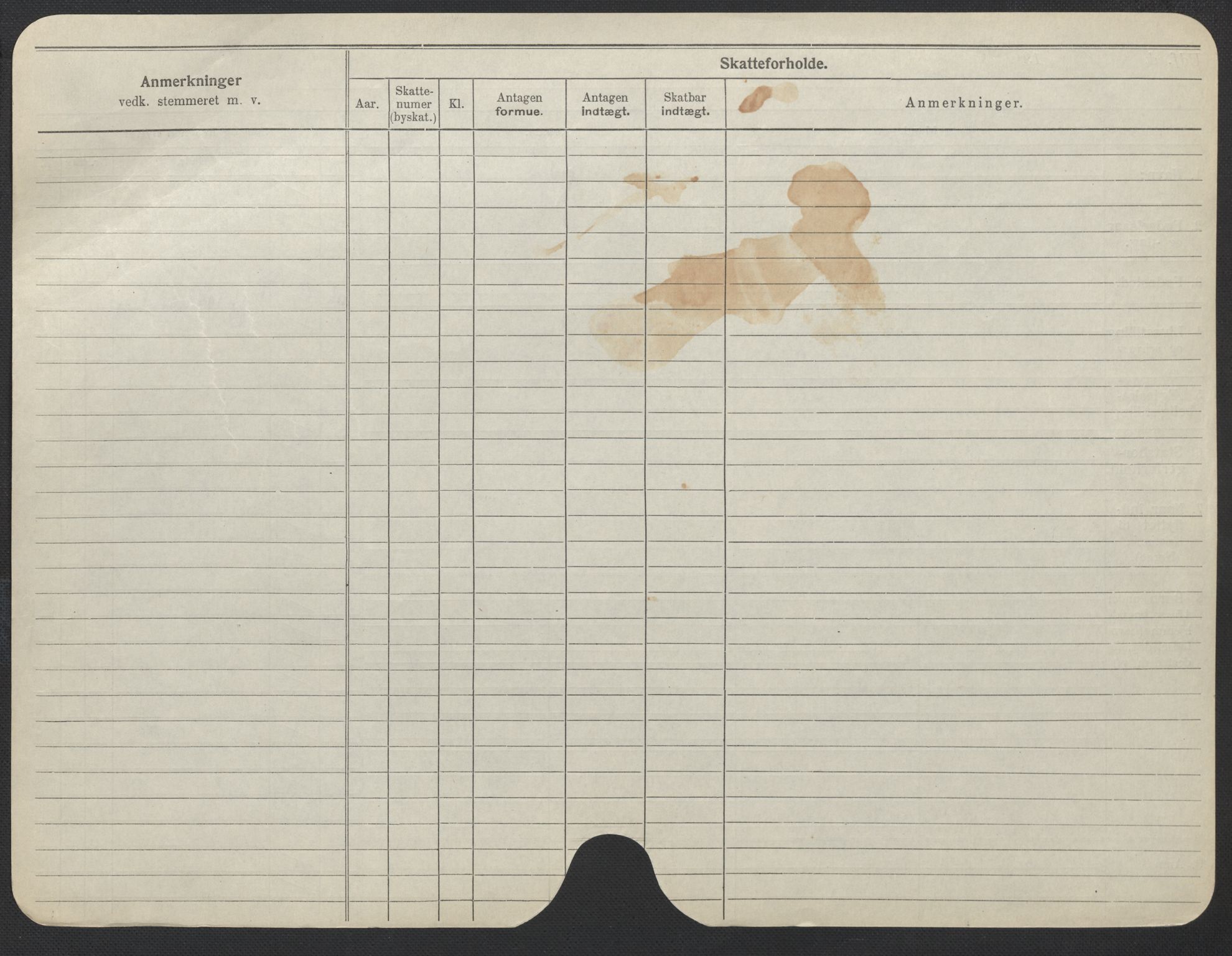 Oslo folkeregister, Registerkort, SAO/A-11715/F/Fa/Fac/L0017: Kvinner, 1906-1914, s. 100b