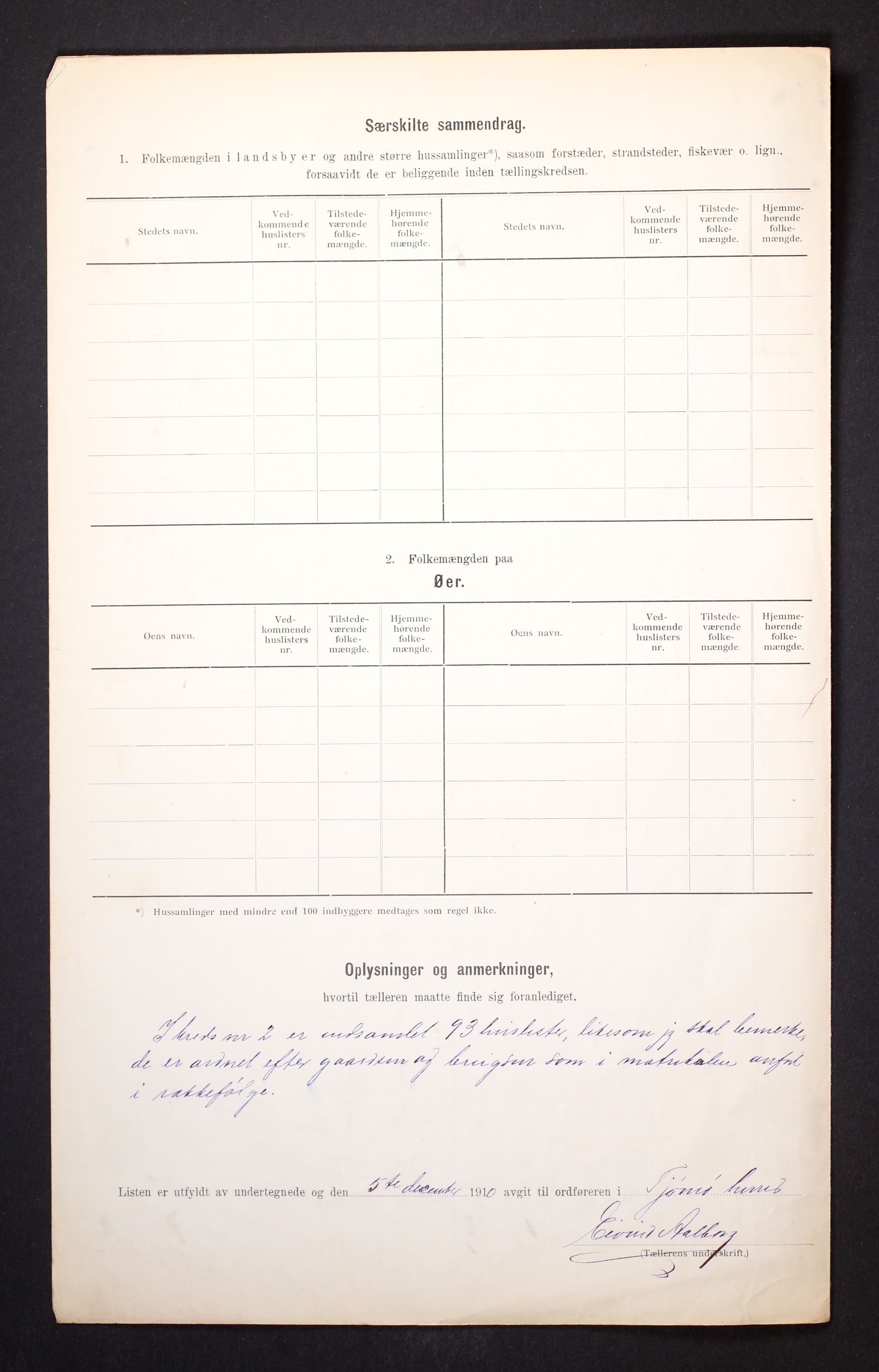 RA, Folketelling 1910 for 0723 Tjøme herred, 1910, s. 9