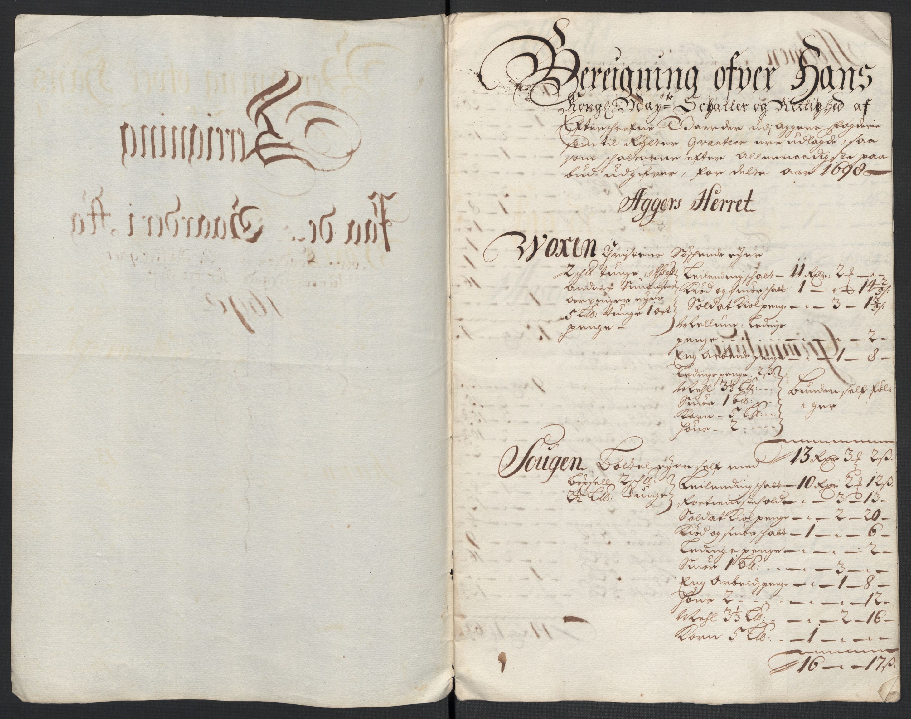 Rentekammeret inntil 1814, Reviderte regnskaper, Fogderegnskap, RA/EA-4092/R10/L0441: Fogderegnskap Aker og Follo, 1698, s. 159