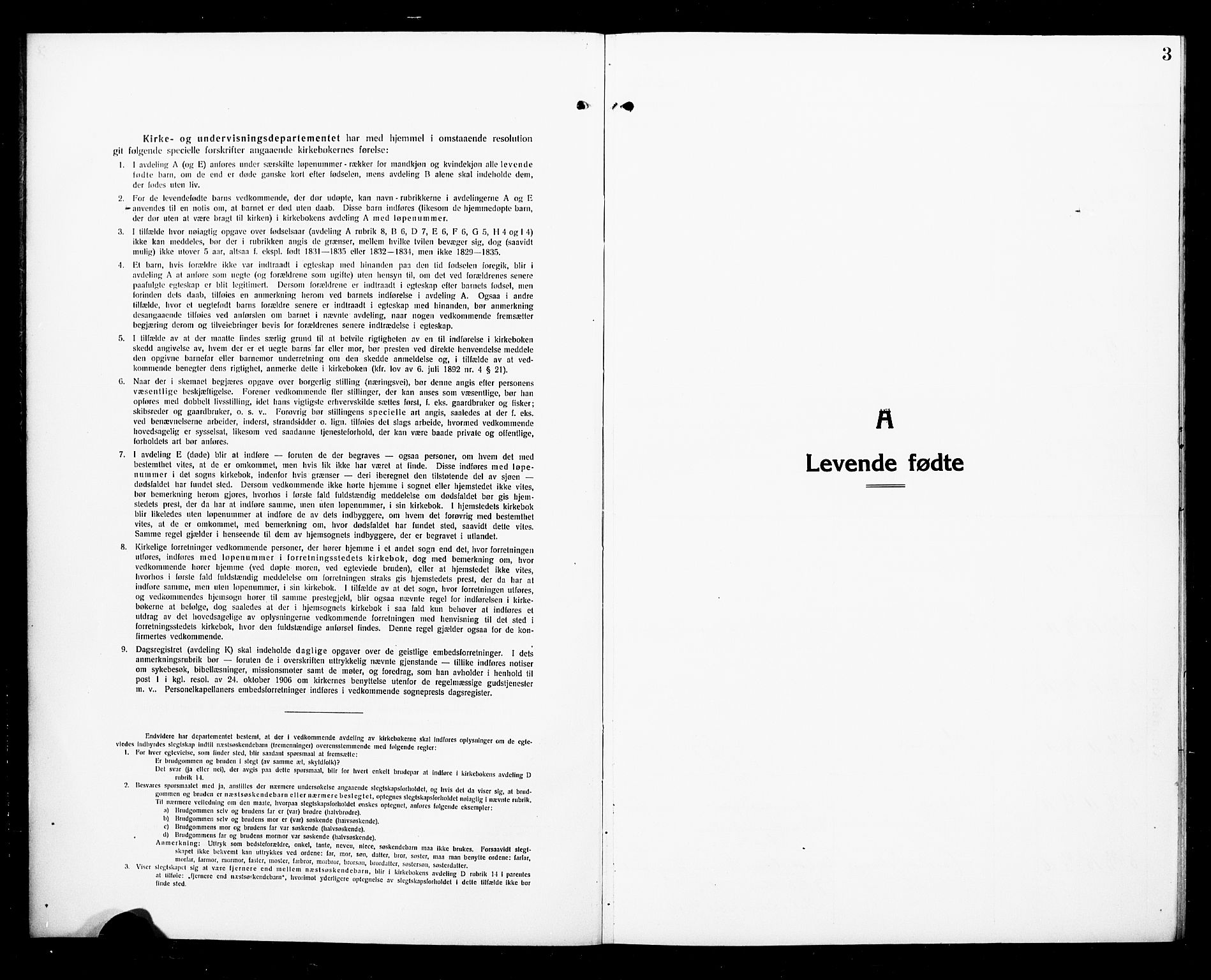 Hedrum kirkebøker, SAKO/A-344/G/Ga/L0005: Klokkerbok nr. I 5, 1916-1930, s. 3