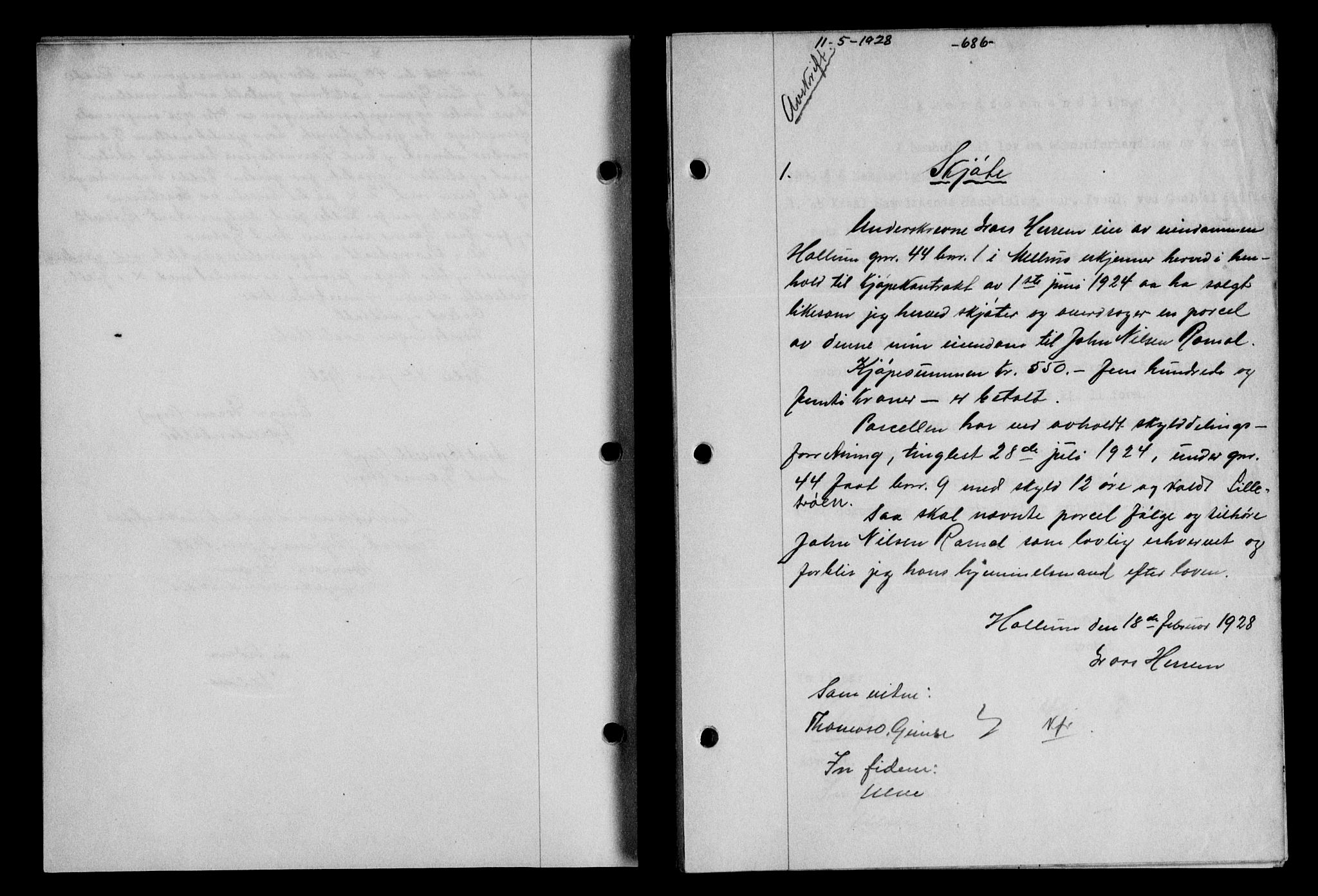 Gauldal sorenskriveri, SAT/A-0014/1/2/2C/L0036: Pantebok nr. 37, 1927-1928, Tingl.dato: 11.05.1928