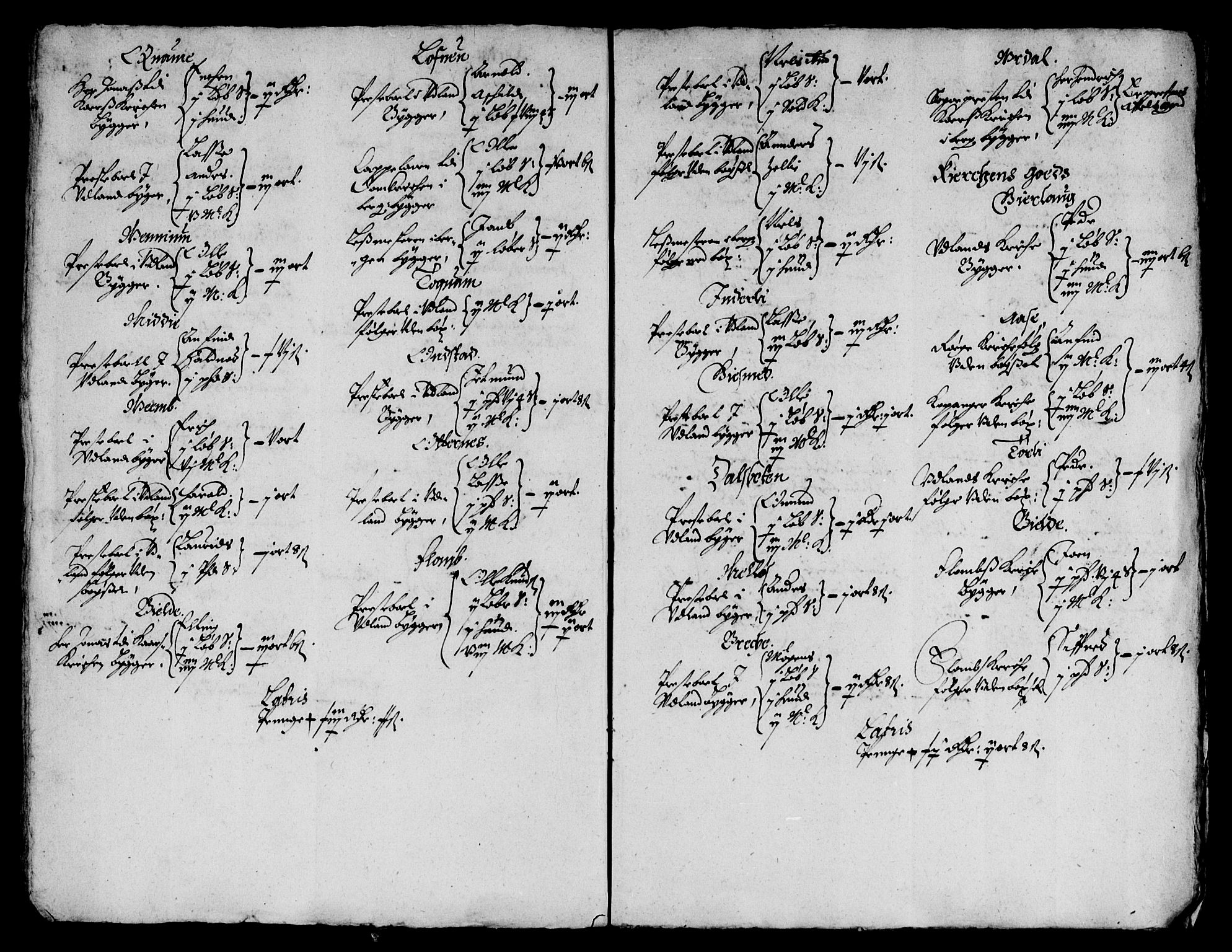 Rentekammeret inntil 1814, Reviderte regnskaper, Lensregnskaper, AV/RA-EA-5023/R/Rb/Rbt/L0124: Bergenhus len, 1652-1654