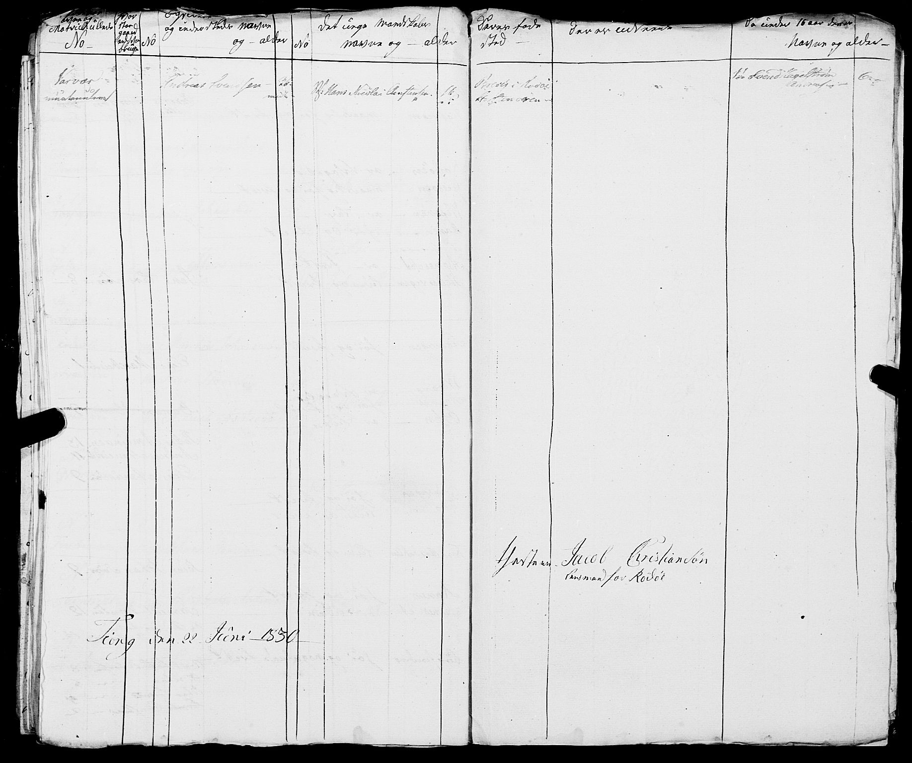 Fylkesmannen i Nordland, AV/SAT-A-0499/1.1/R/Ra/L0016: Innrulleringsmanntall for Rødøy, 1809-1835, s. 168