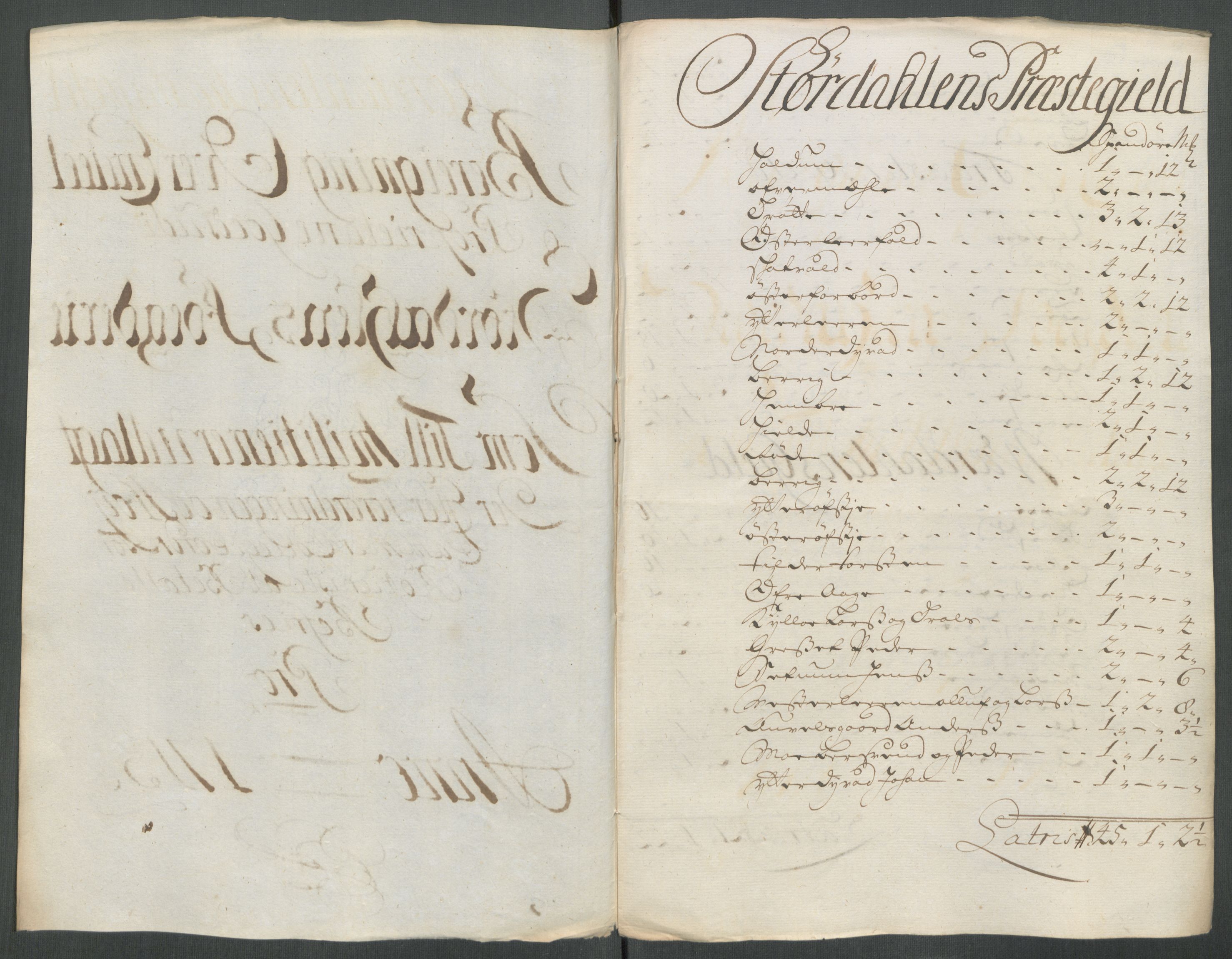 Rentekammeret inntil 1814, Reviderte regnskaper, Fogderegnskap, RA/EA-4092/R62/L4203: Fogderegnskap Stjørdal og Verdal, 1713, s. 97