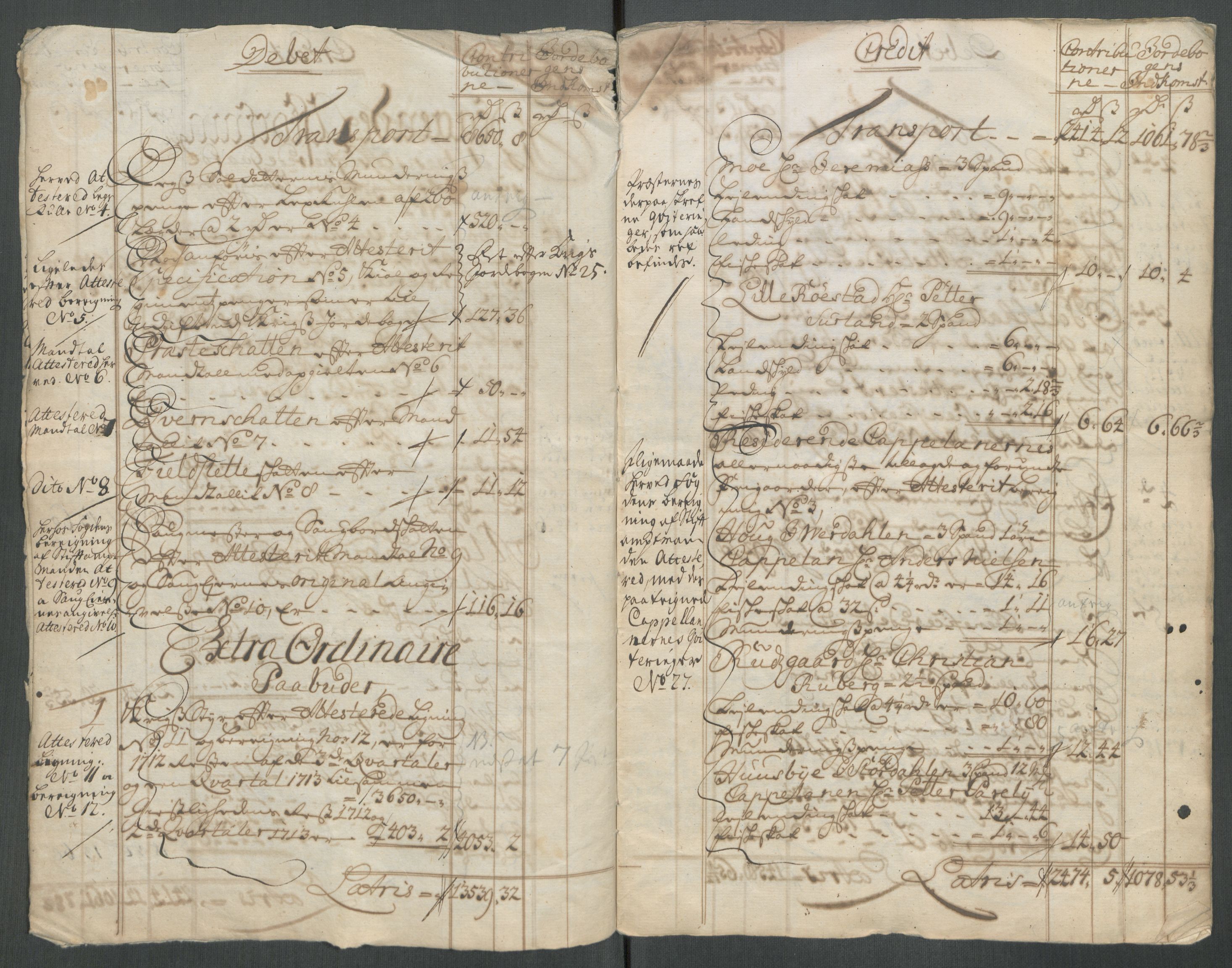 Rentekammeret inntil 1814, Reviderte regnskaper, Fogderegnskap, RA/EA-4092/R62/L4203: Fogderegnskap Stjørdal og Verdal, 1713, s. 7