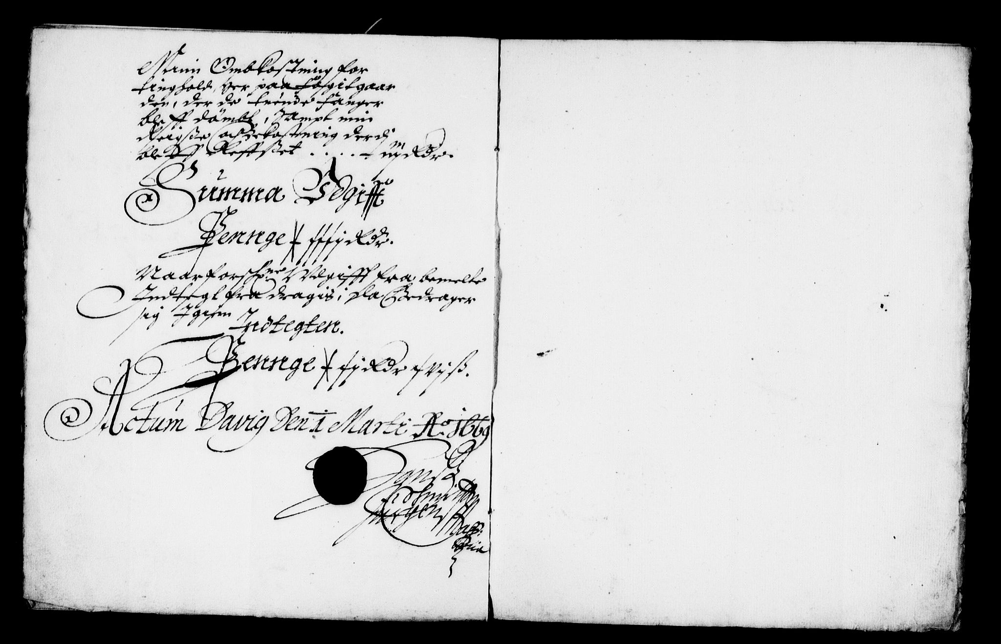 Rentekammeret inntil 1814, Reviderte regnskaper, Stiftamtstueregnskaper, Bergen stiftamt, AV/RA-EA-6043/R/Rc/L0029: Bergen stiftamt, 1668-1669