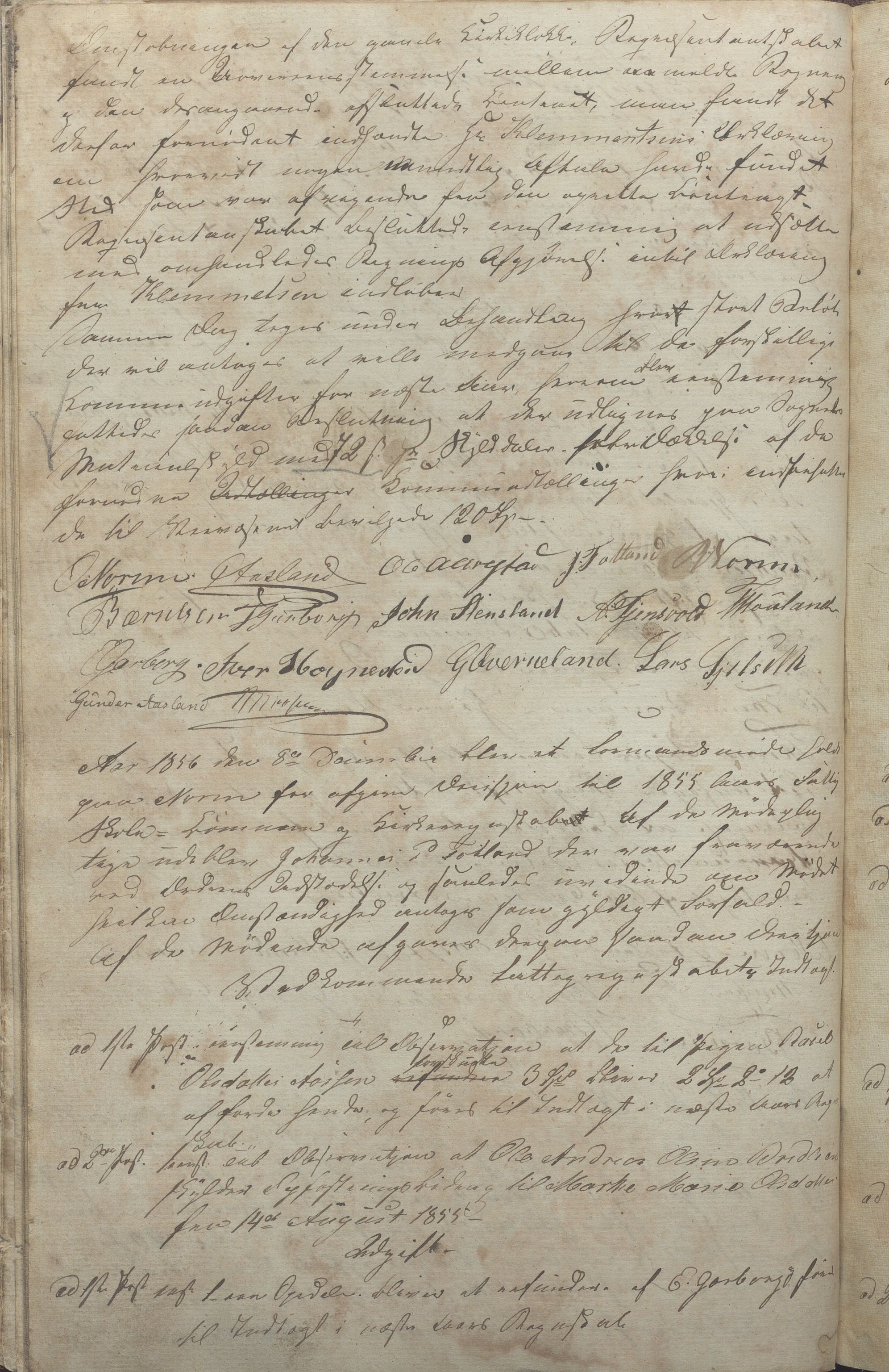 Time kommune - Formannskapet, IKAR/K-100592/A/Aa/L0001: Møtebok, 1837-1873, s. 158