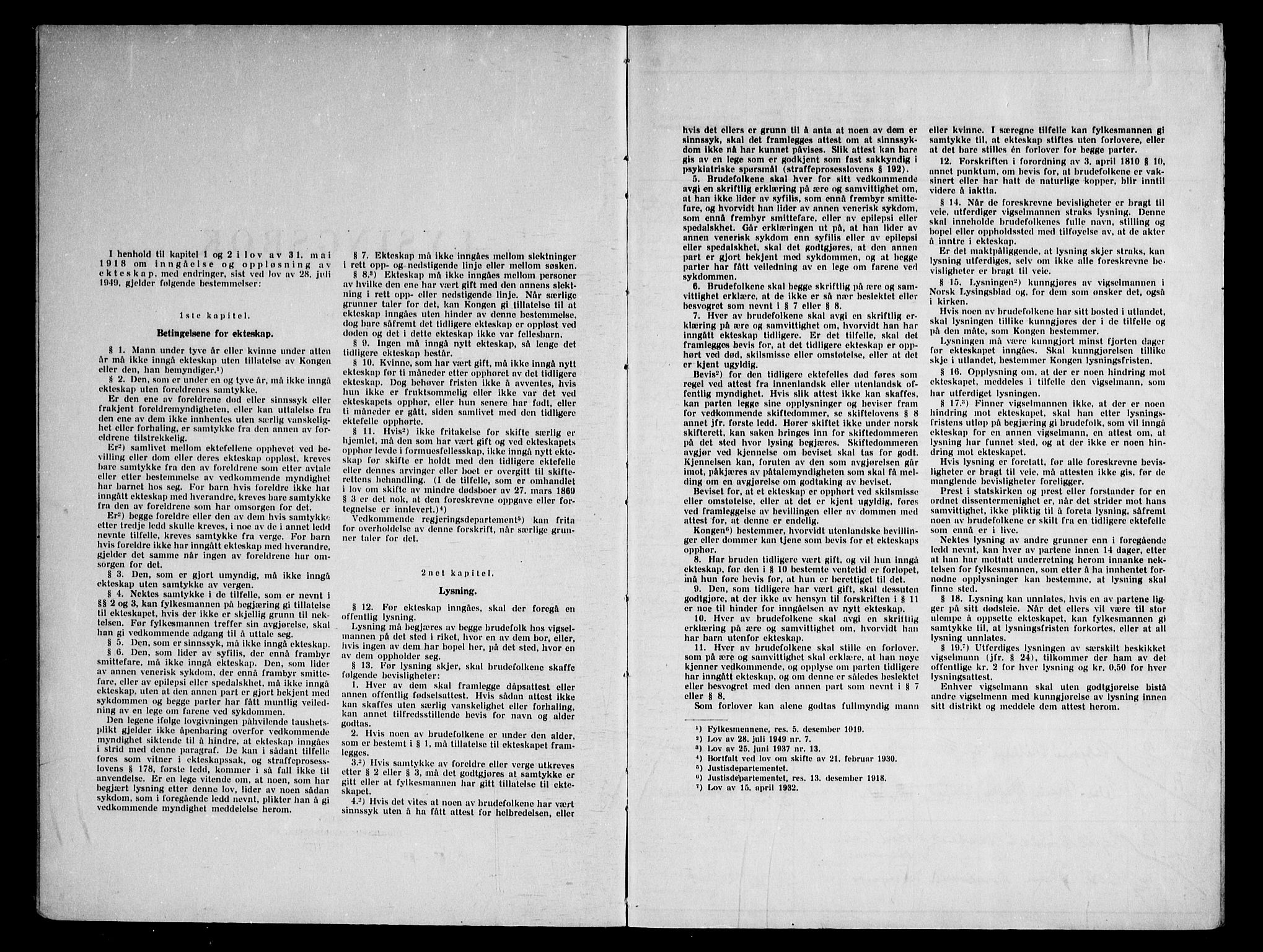 Sandar kirkebøker, AV/SAKO-A-243/H/Ha/L0010: Lysningsprotokoll nr. 10, 1959-1964