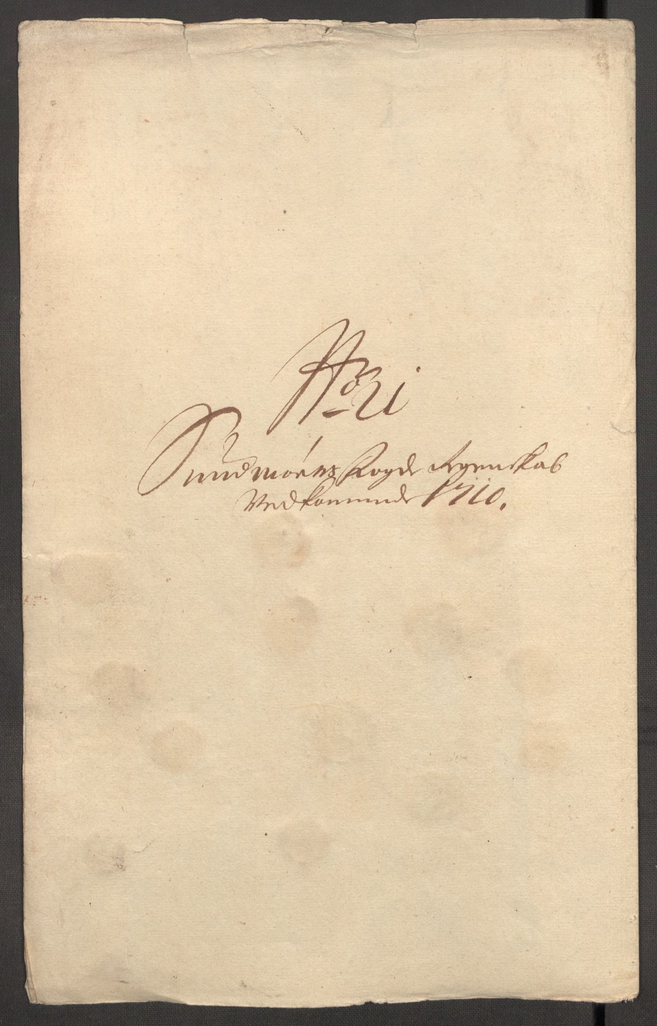 Rentekammeret inntil 1814, Reviderte regnskaper, Fogderegnskap, AV/RA-EA-4092/R54/L3563: Fogderegnskap Sunnmøre, 1710, s. 146