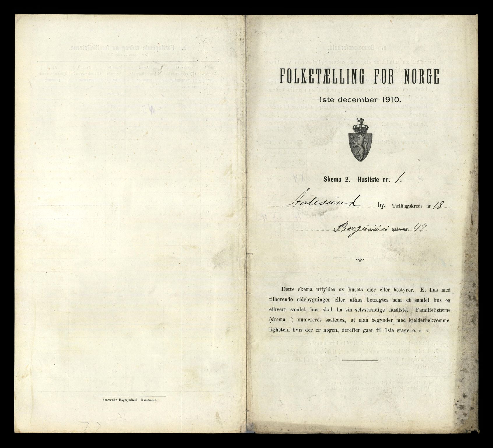 RA, Folketelling 1910 for 1501 Ålesund kjøpstad, 1910, s. 6901