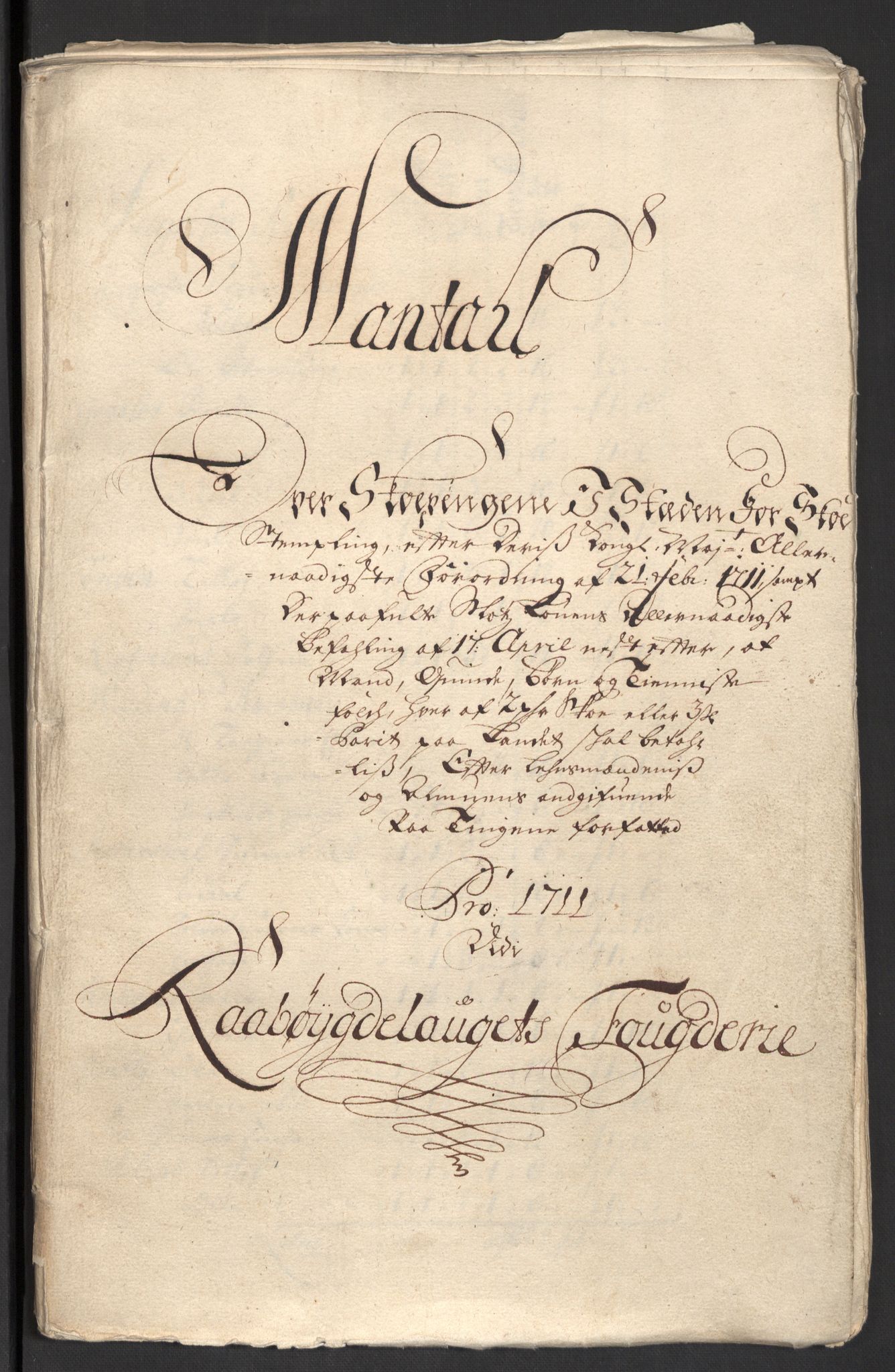 Rentekammeret inntil 1814, Reviderte regnskaper, Fogderegnskap, AV/RA-EA-4092/R40/L2449: Fogderegnskap Råbyggelag, 1709-1711, s. 390