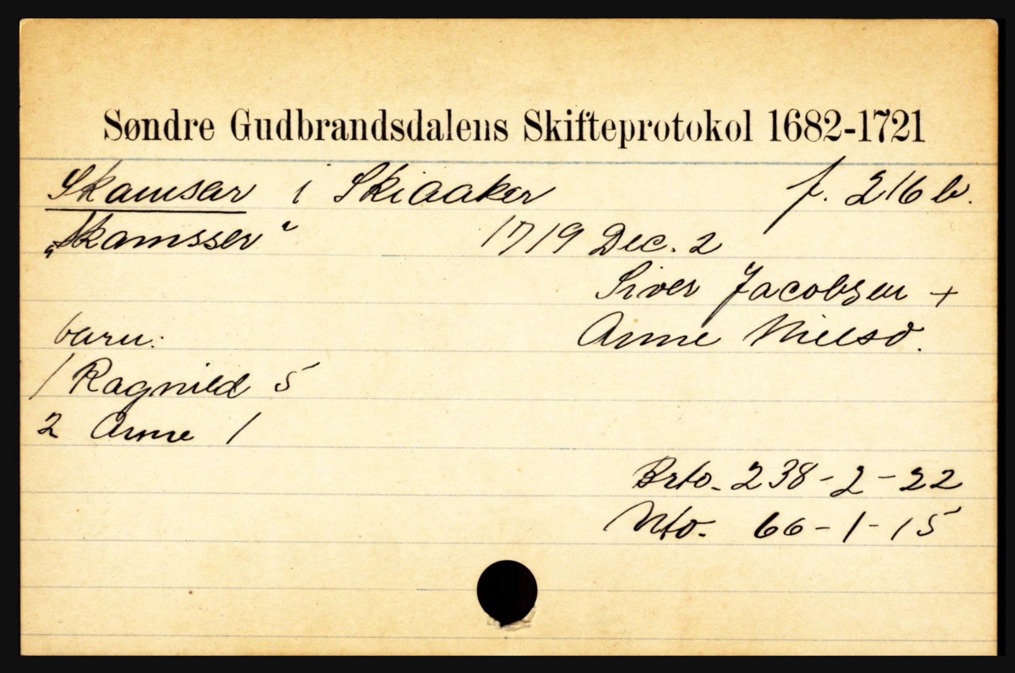Nord-Gudbrandsdal tingrett, SAH/TING-002/J, 1658-1900, s. 11537