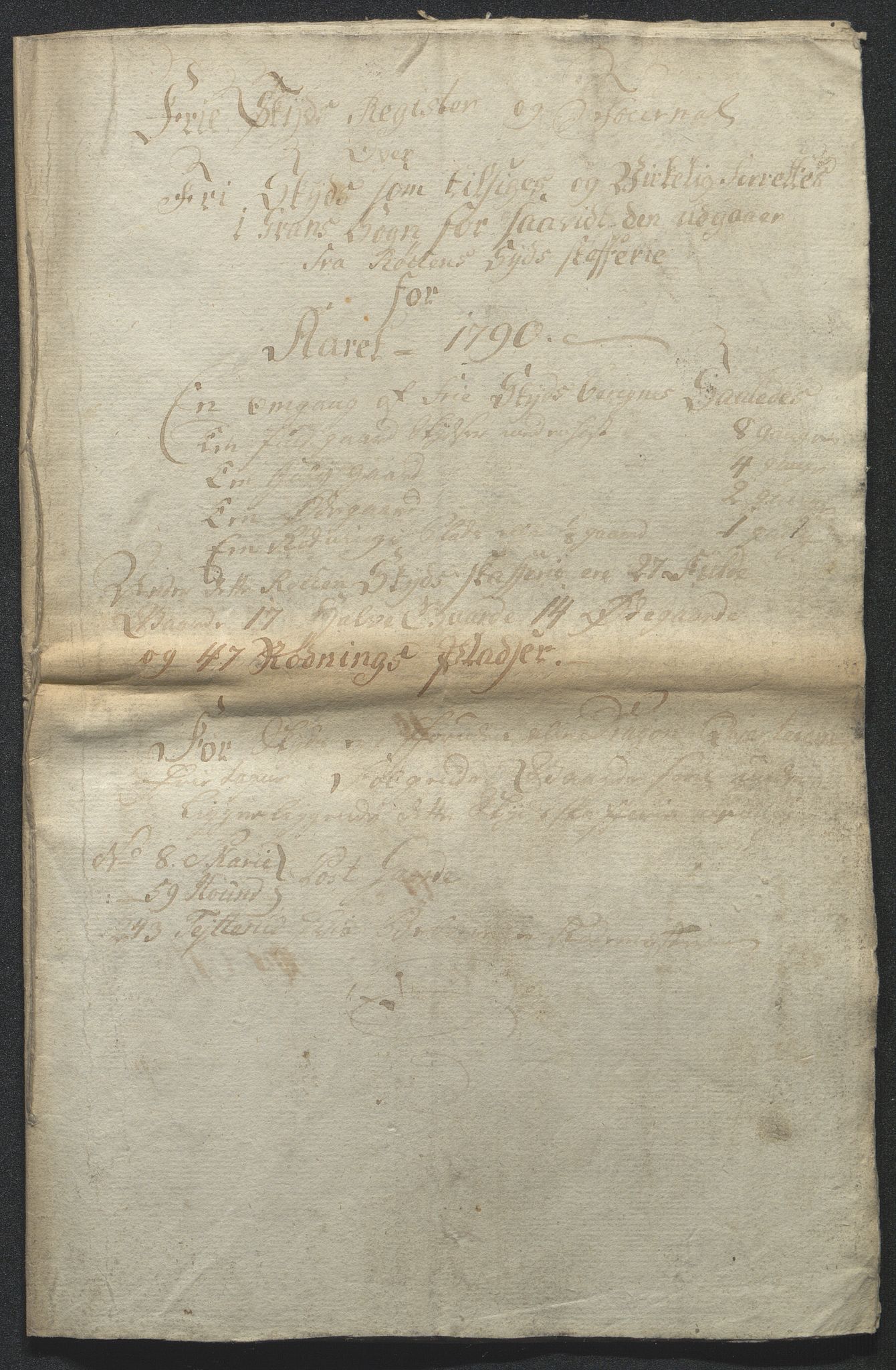 Fylkesmannen i Oppland, SAH/FYO-002/1/D/Dl/L0512A: Brev fra fogden i Toten, 1791-1792, s. 3
