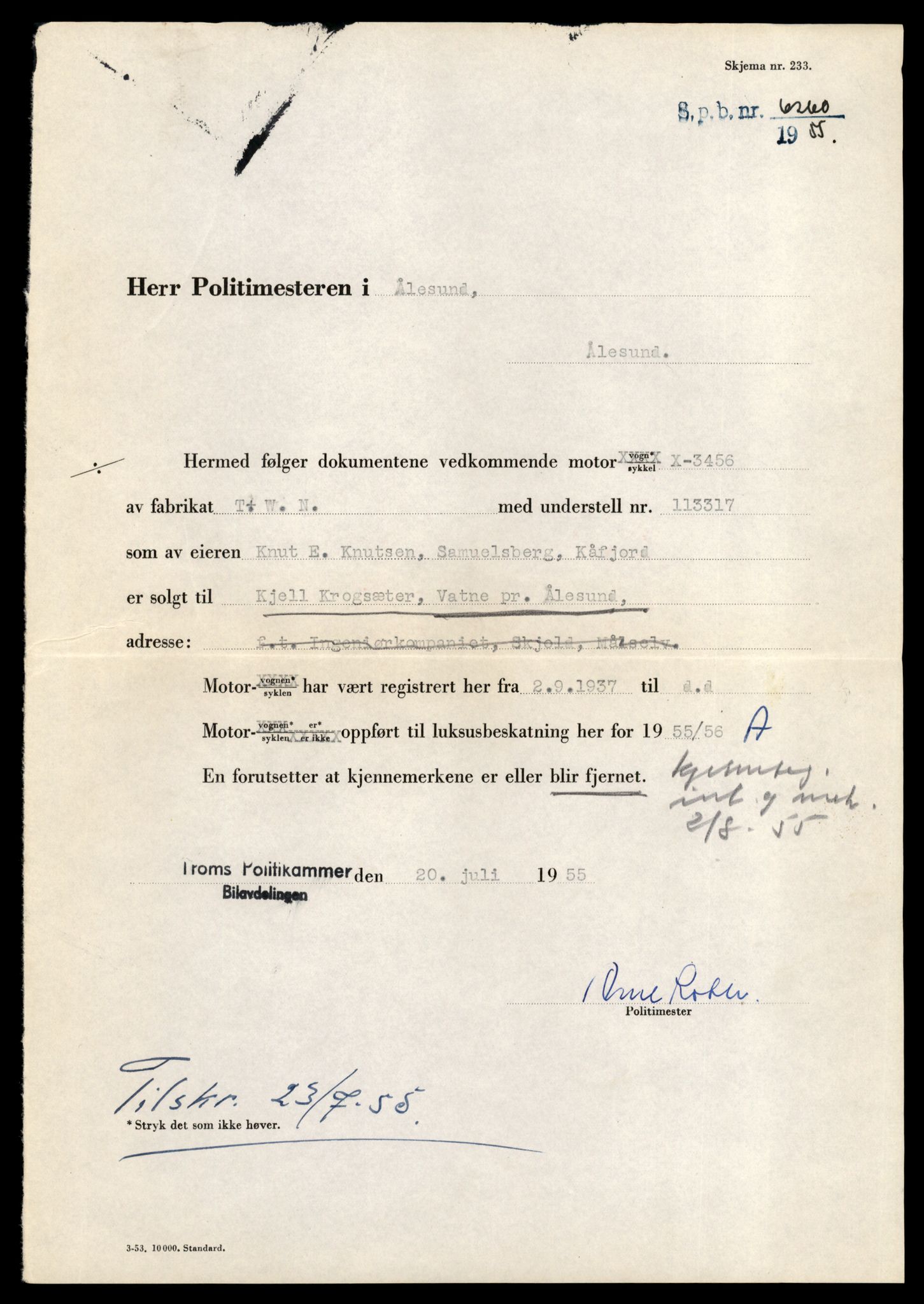 Møre og Romsdal vegkontor - Ålesund trafikkstasjon, AV/SAT-A-4099/F/Fe/L0039: Registreringskort for kjøretøy T 13361 - T 13530, 1927-1998, s. 795