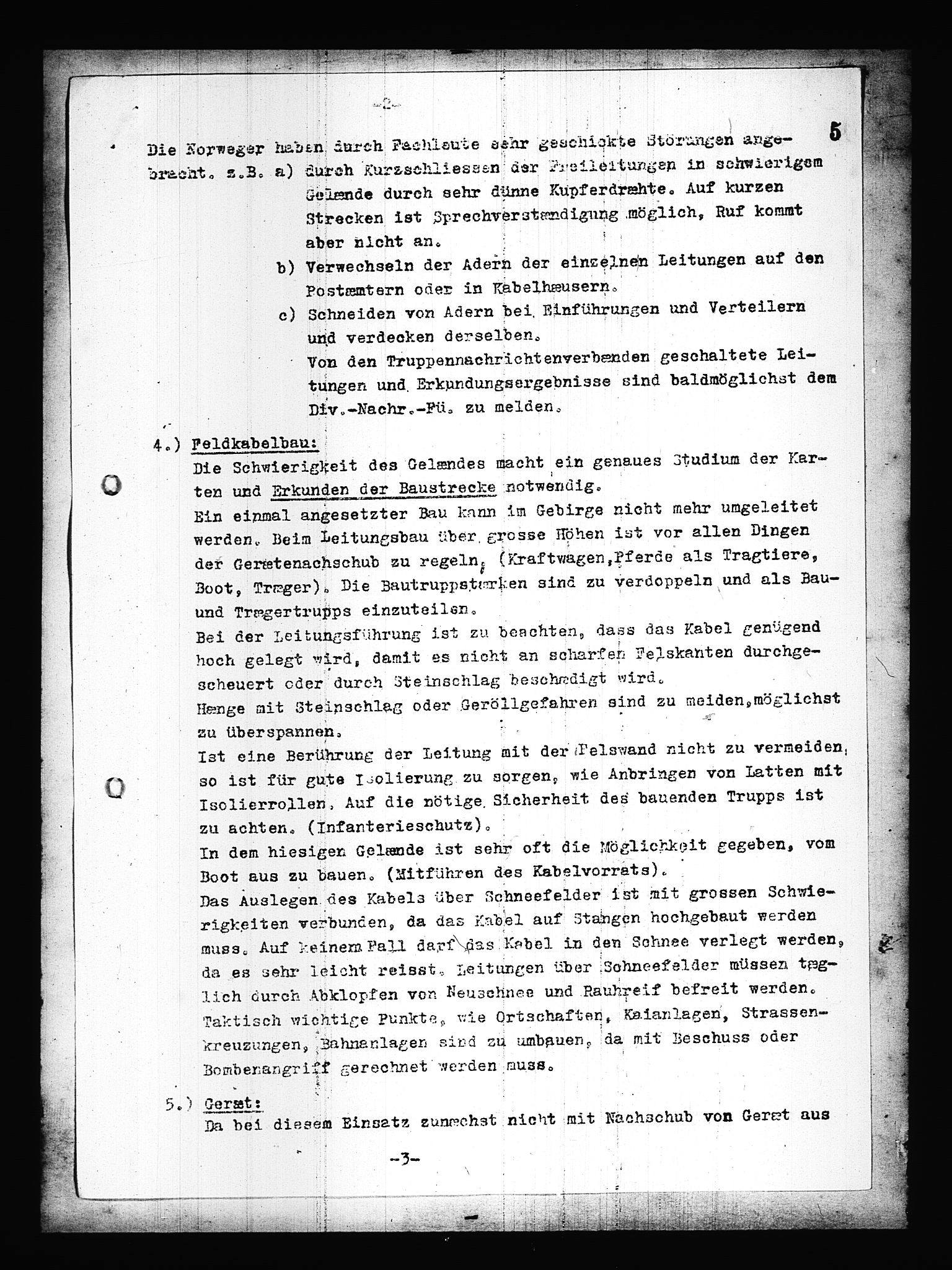 Documents Section, AV/RA-RAFA-2200/V/L0082: Amerikansk mikrofilm "Captured German Documents".
Box No. 721.  FKA jnr. 619/1954., 1940, s. 505