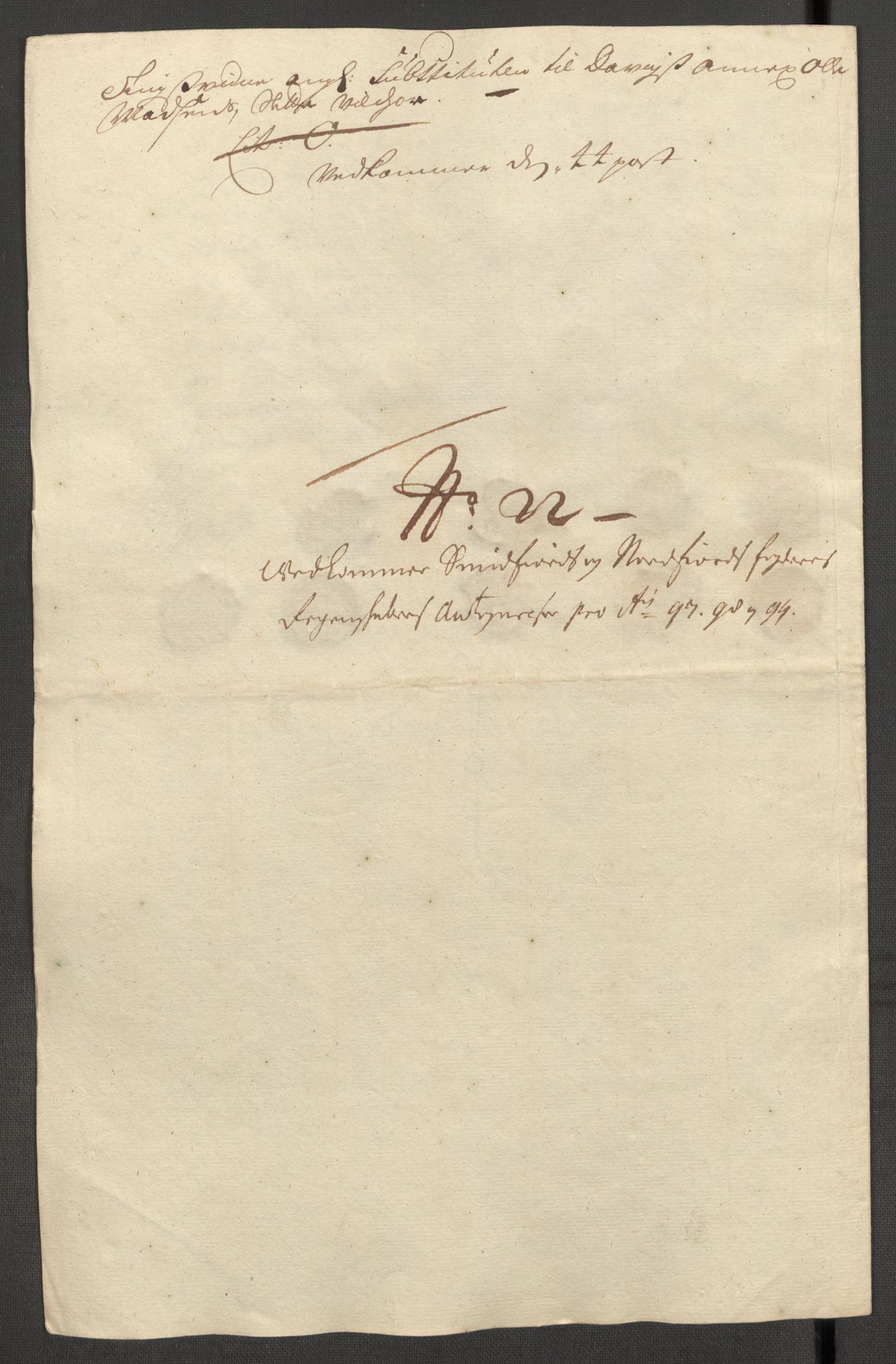 Rentekammeret inntil 1814, Reviderte regnskaper, Fogderegnskap, AV/RA-EA-4092/R53/L3424: Fogderegnskap Sunn- og Nordfjord, 1699, s. 537