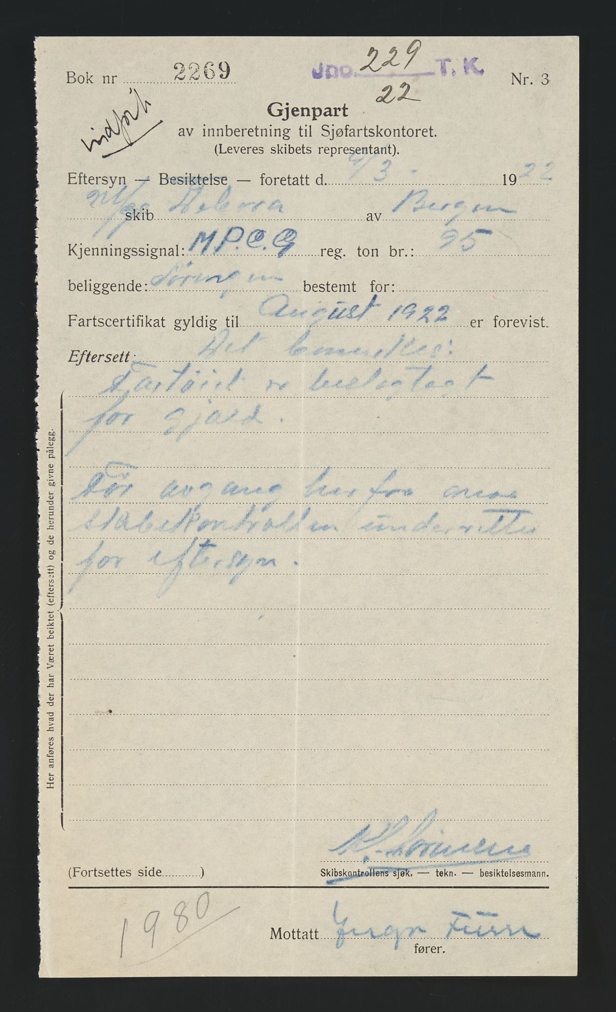 Sjøfartsdirektoratet med forløpere, skipsmapper slettede skip, AV/RA-S-4998/F/Fa/L0235: --, 1847-1930, s. 124