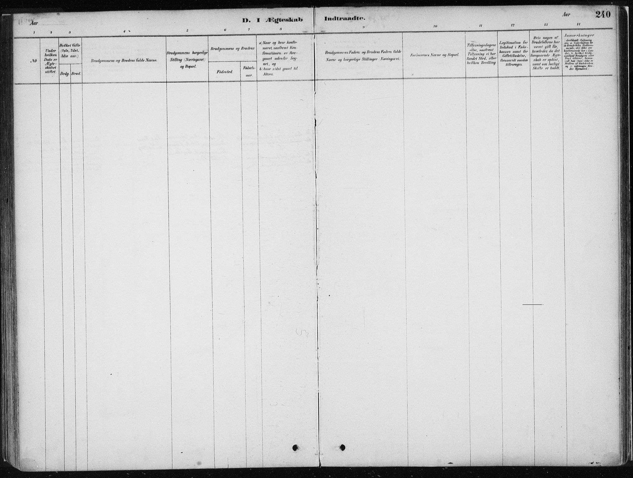 Stord sokneprestembete, SAB/A-78201/H/Haa: Ministerialbok nr. B 2, 1878-1913, s. 240