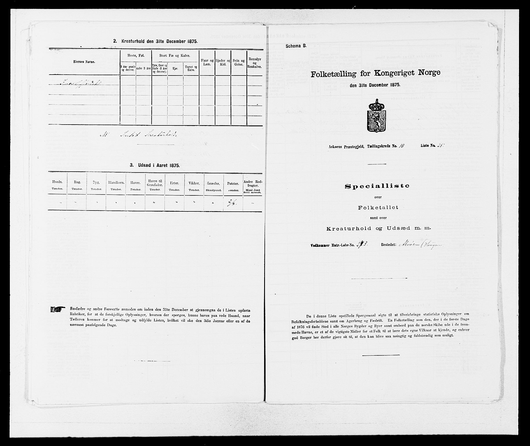 SAB, Folketelling 1875 for 1247P Askøy prestegjeld, 1875, s. 1442