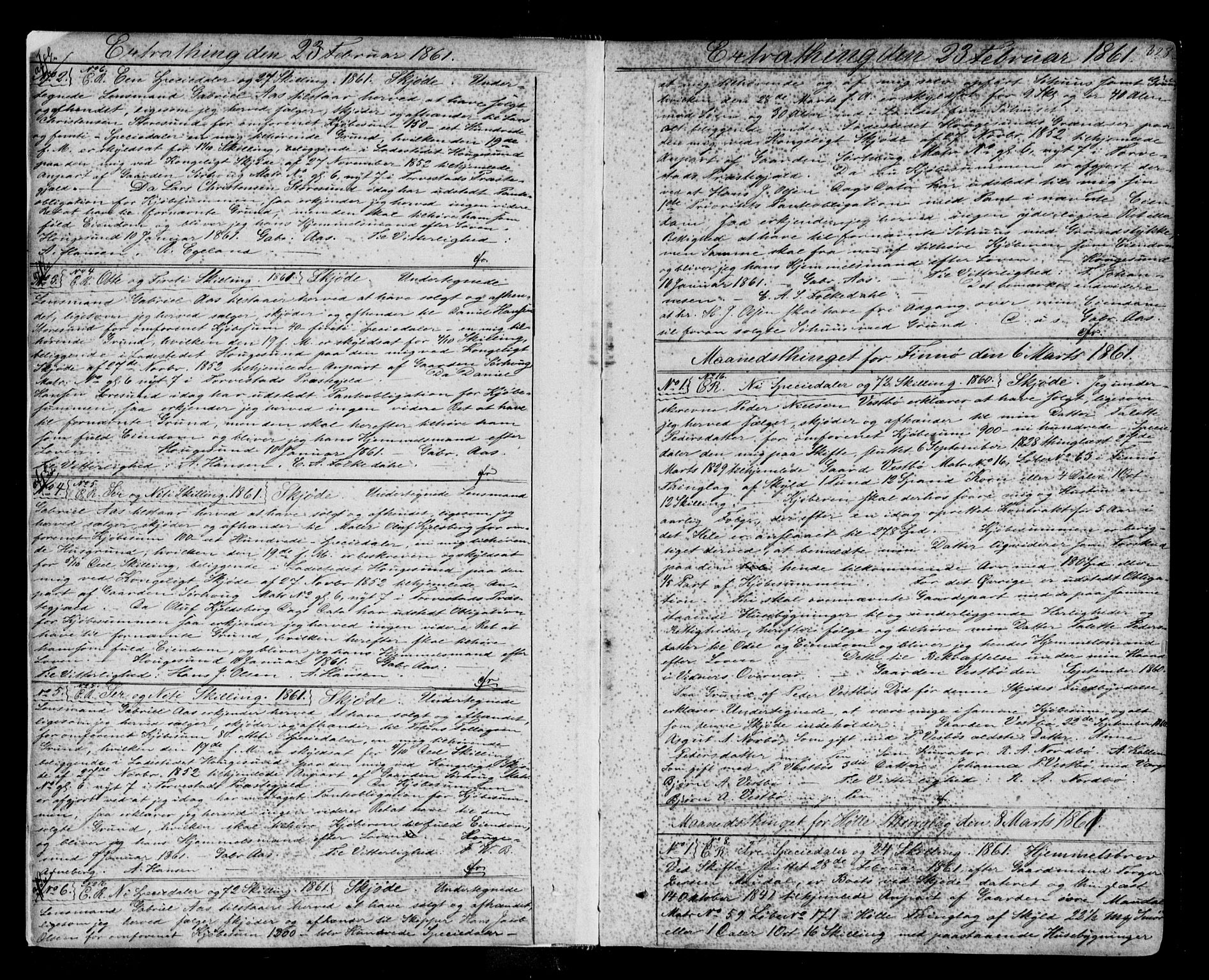 Karmsund sorenskriveri, SAST/A-100311/01/II/IIB/L0018: Pantebok nr. 8B, 1861-1866, s. 328