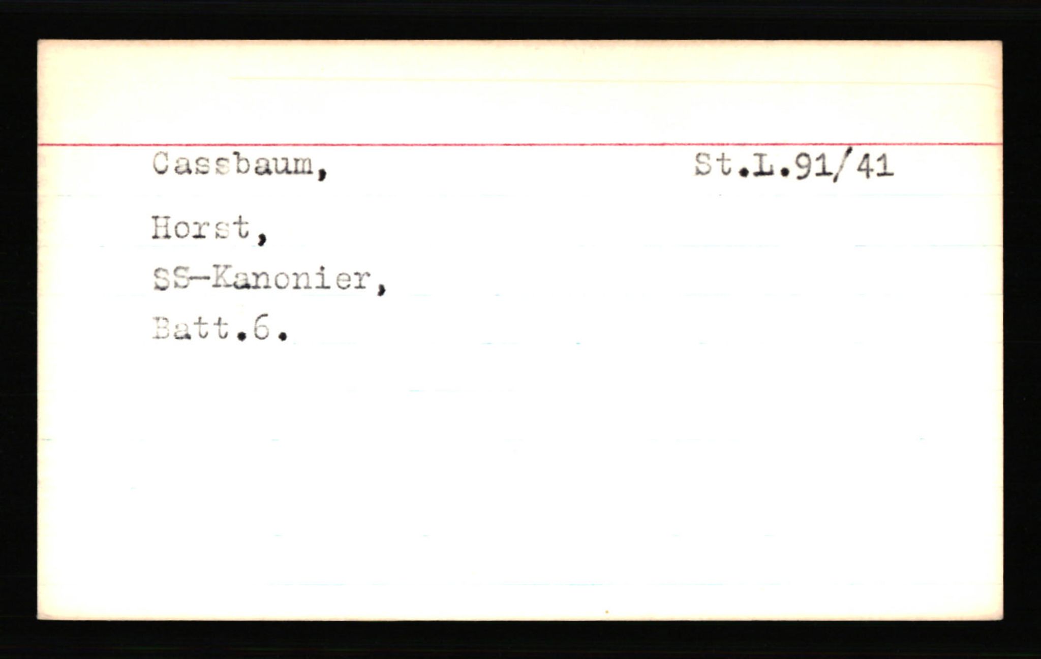 SS- und Polizeigericht Nord (IX), AV/RA-RAFA-3182/0001/C/Ca/L0001: kartotekkort for personer alfabetisk på etternavn: A-C, 1940-1945, s. 721