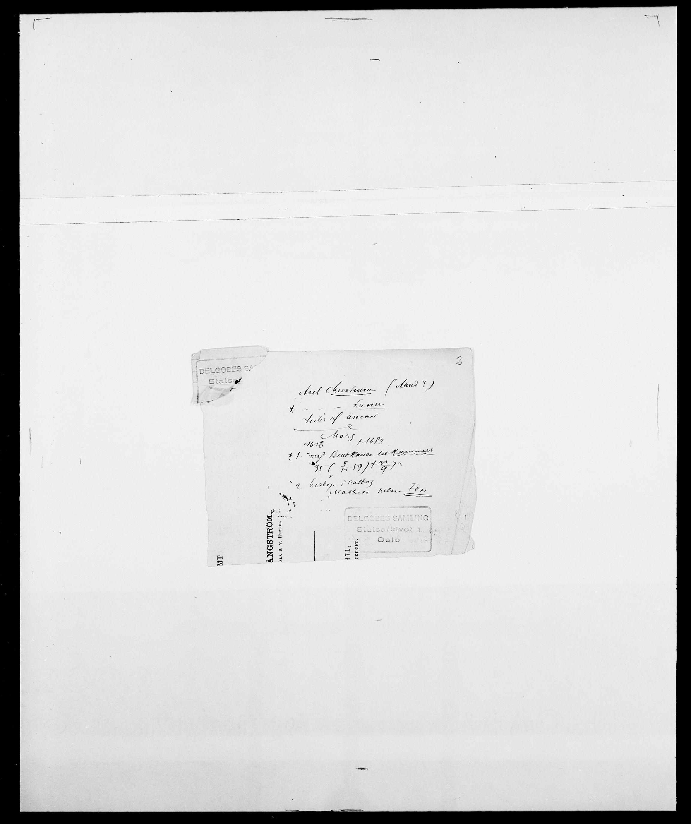 Delgobe, Charles Antoine - samling, SAO/PAO-0038/D/Da/L0002: Anker, Ancher - Bauner, s. 27
