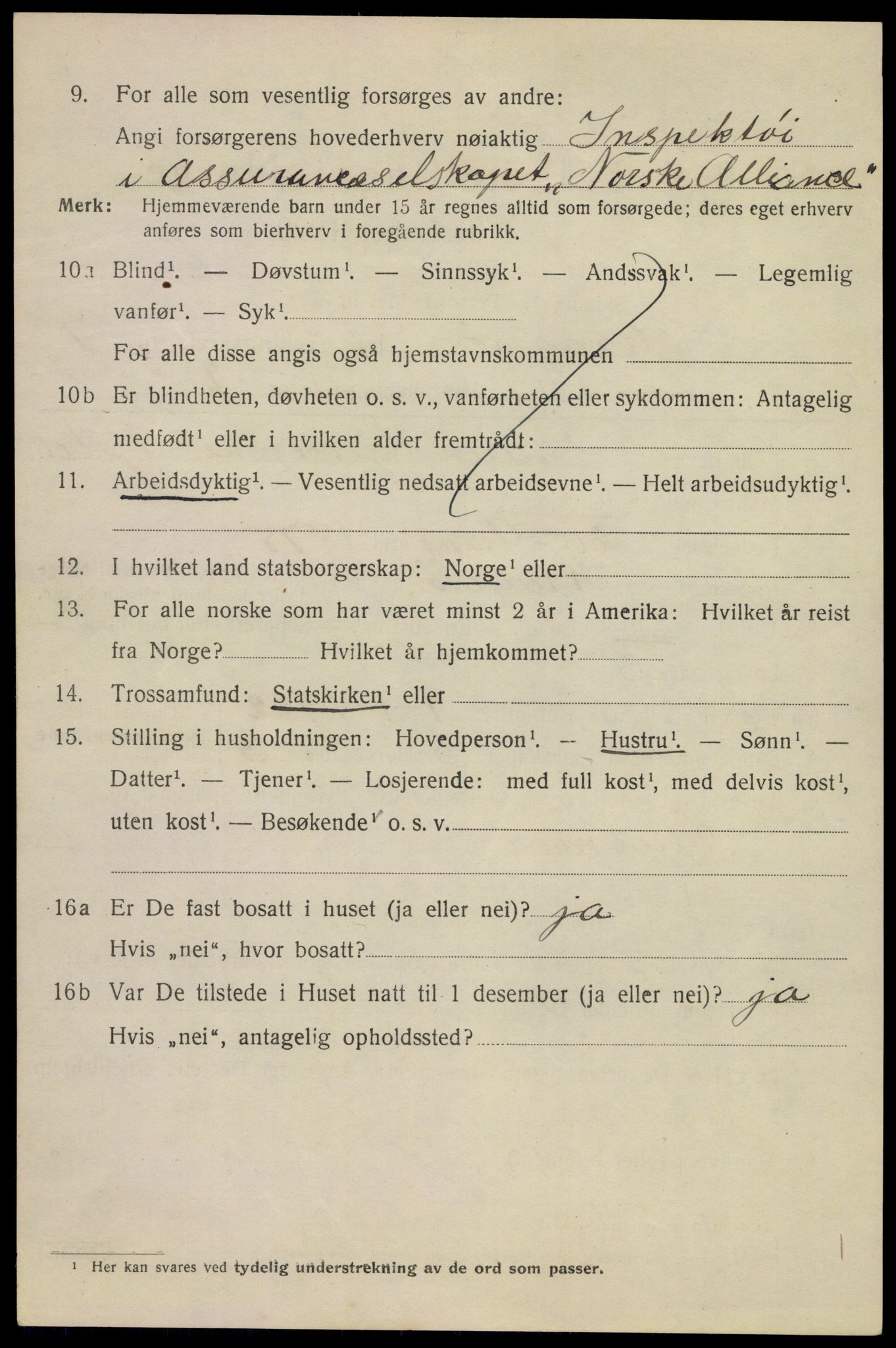 SAKO, Folketelling 1920 for 0801 Kragerø kjøpstad, 1920, s. 11034