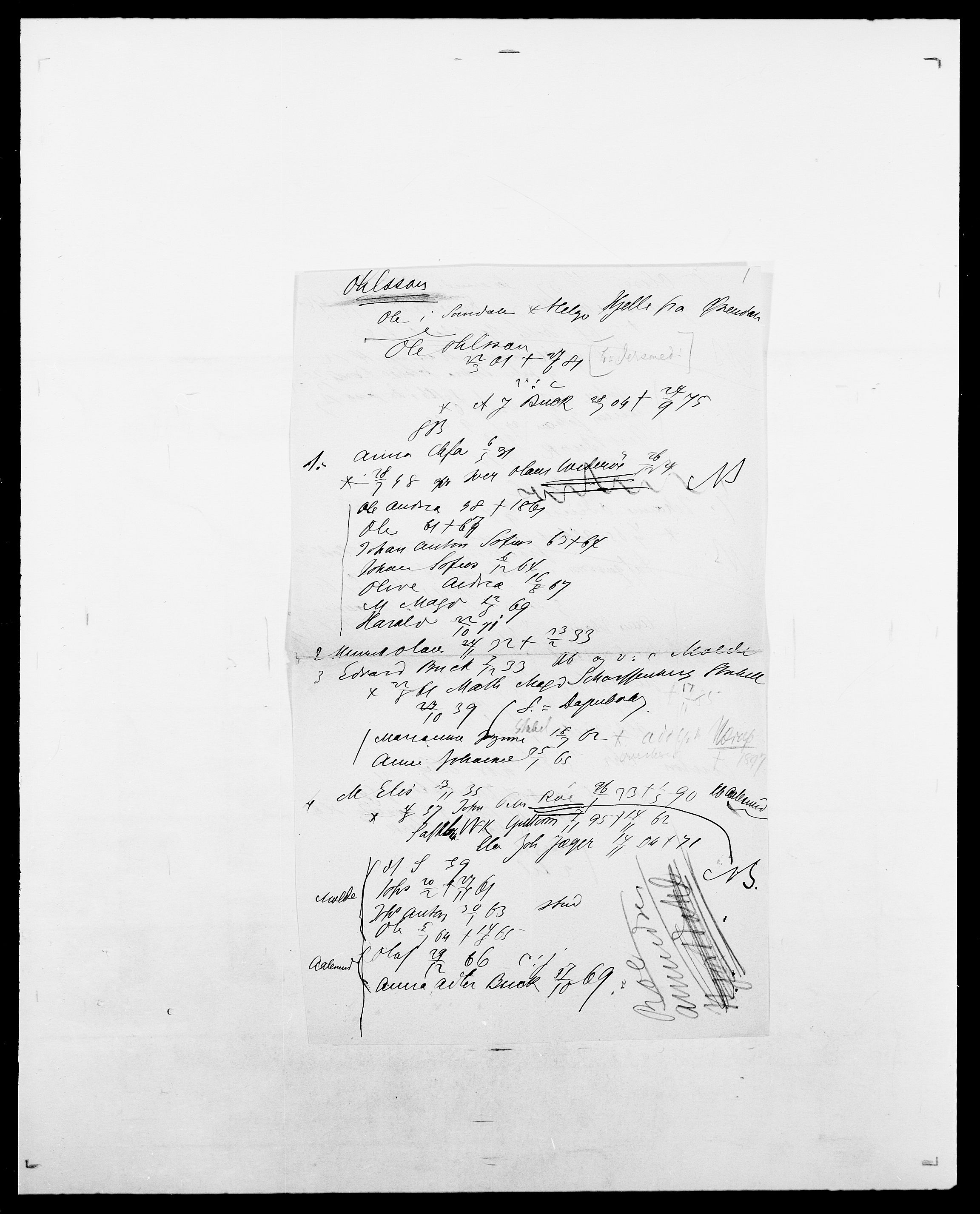 Delgobe, Charles Antoine - samling, AV/SAO-PAO-0038/D/Da/L0029: Obel - Oxholm, s. 71