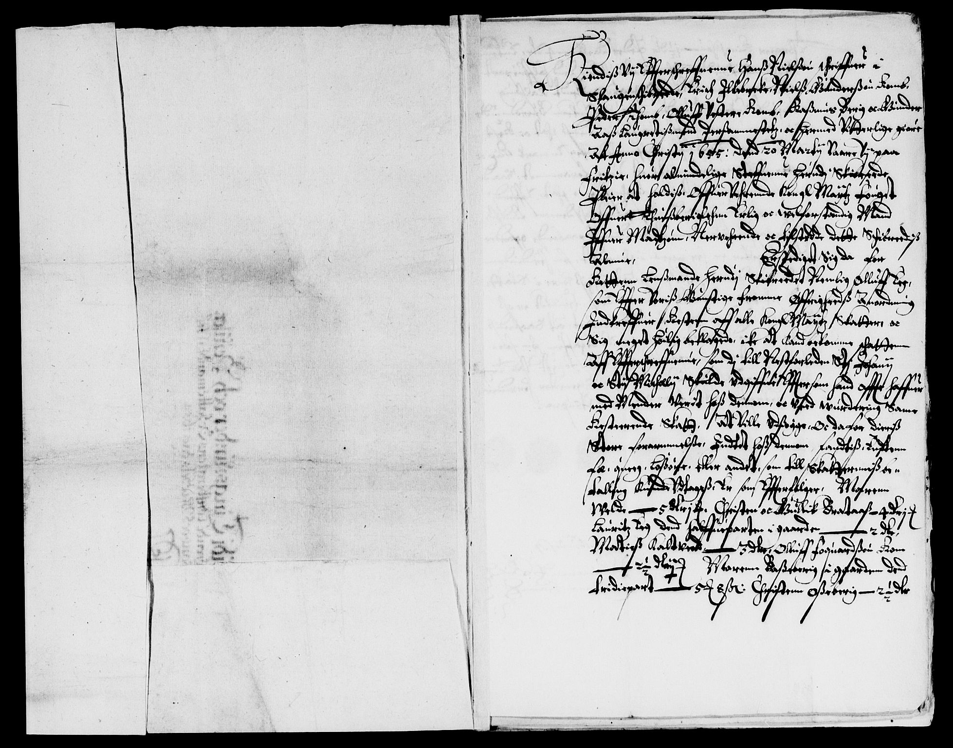 Rentekammeret inntil 1814, Reviderte regnskaper, Lensregnskaper, AV/RA-EA-5023/R/Rb/Rbo/L0032: Tønsberg len, 1653-1656