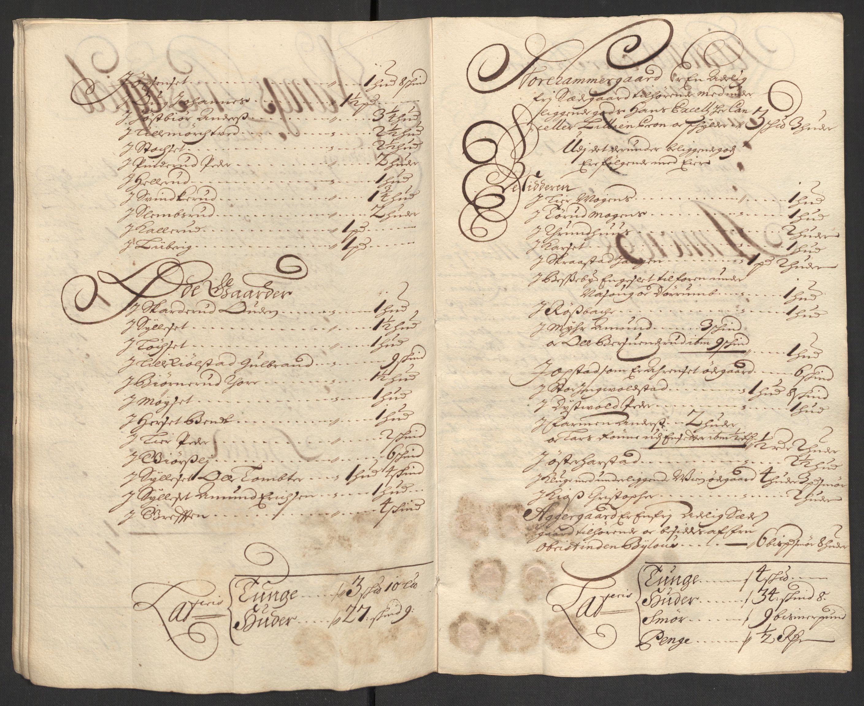 Rentekammeret inntil 1814, Reviderte regnskaper, Fogderegnskap, AV/RA-EA-4092/R16/L1037: Fogderegnskap Hedmark, 1697-1698, s. 447