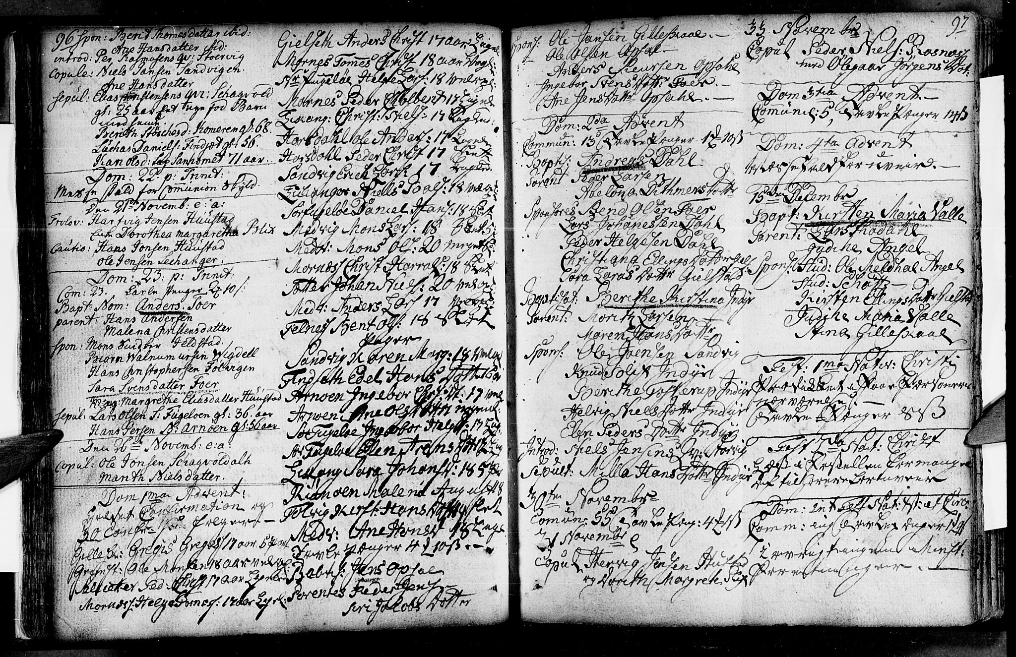 Ministerialprotokoller, klokkerbøker og fødselsregistre - Nordland, AV/SAT-A-1459/805/L0094: Ministerialbok nr. 805A01, 1773-1804, s. 96-97