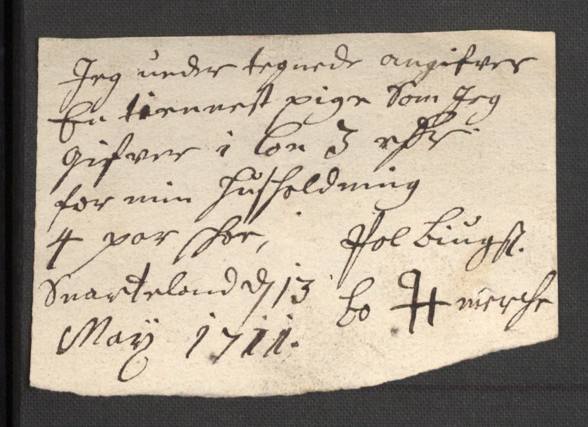 Rentekammeret inntil 1814, Reviderte regnskaper, Fogderegnskap, AV/RA-EA-4092/R36/L2121: Fogderegnskap Øvre og Nedre Telemark og Bamble, 1711, s. 294