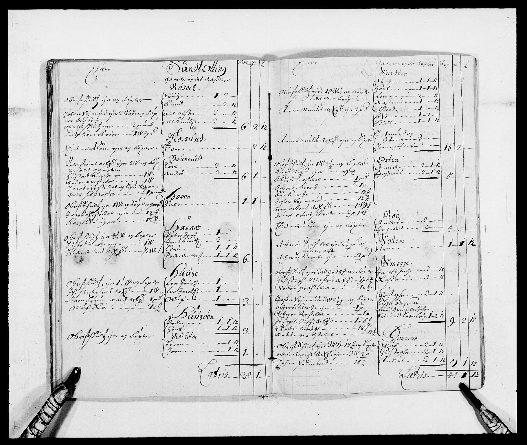 Rentekammeret inntil 1814, Reviderte regnskaper, Fogderegnskap, AV/RA-EA-4092/R55/L3648: Fogderegnskap Romsdal, 1687-1689, s. 206