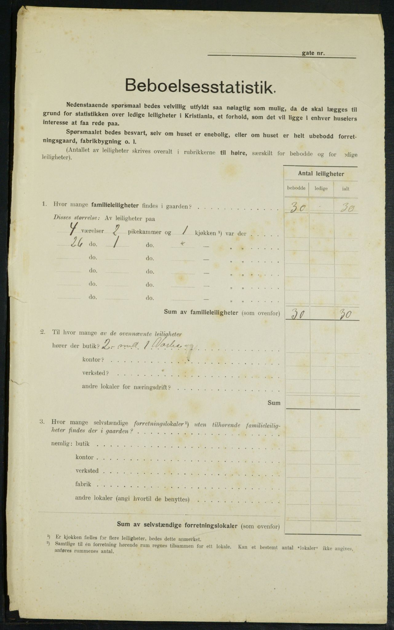 OBA, Kommunal folketelling 1.2.1914 for Kristiania, 1914, s. 16399