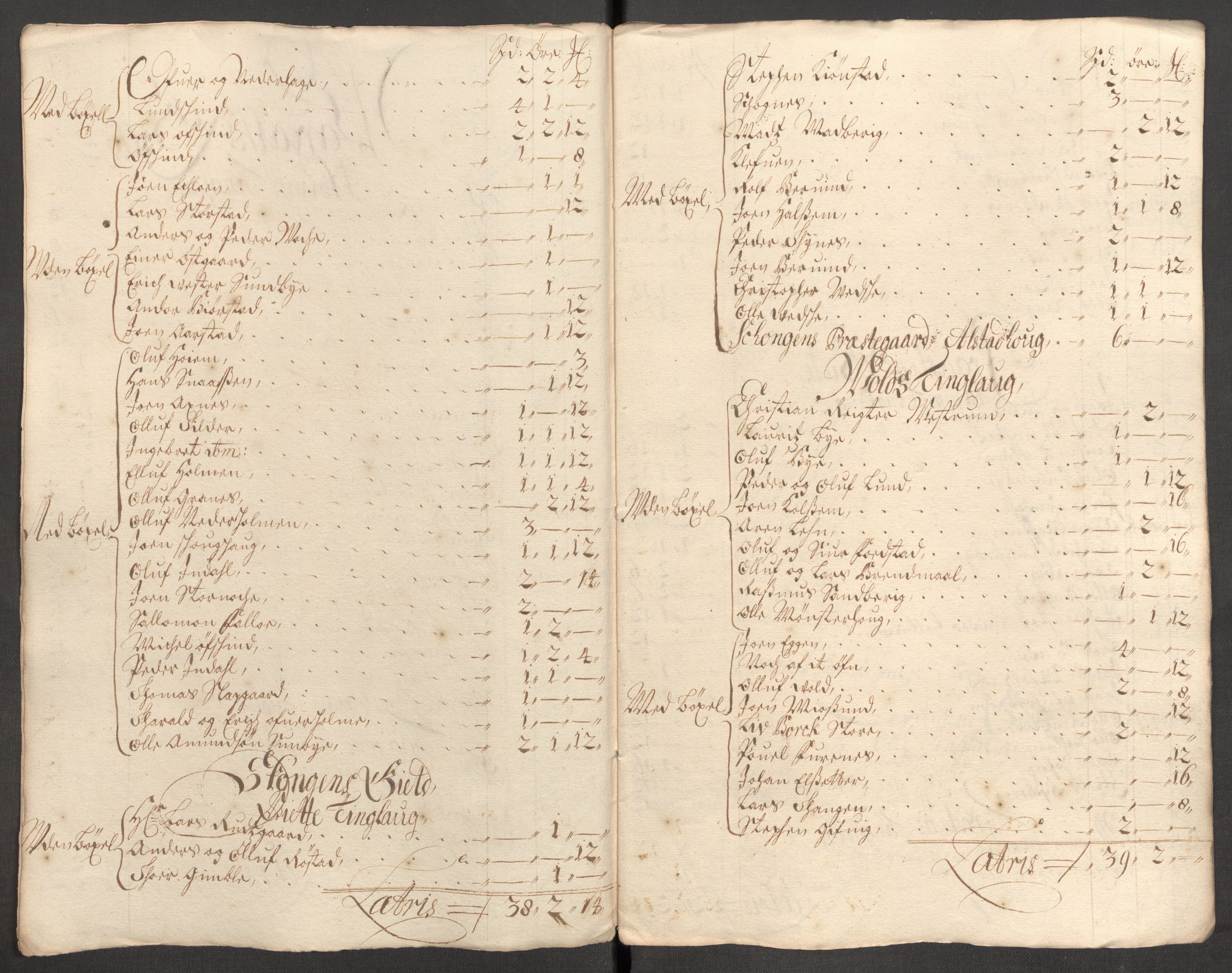 Rentekammeret inntil 1814, Reviderte regnskaper, Fogderegnskap, RA/EA-4092/R62/L4190: Fogderegnskap Stjørdal og Verdal, 1698, s. 120
