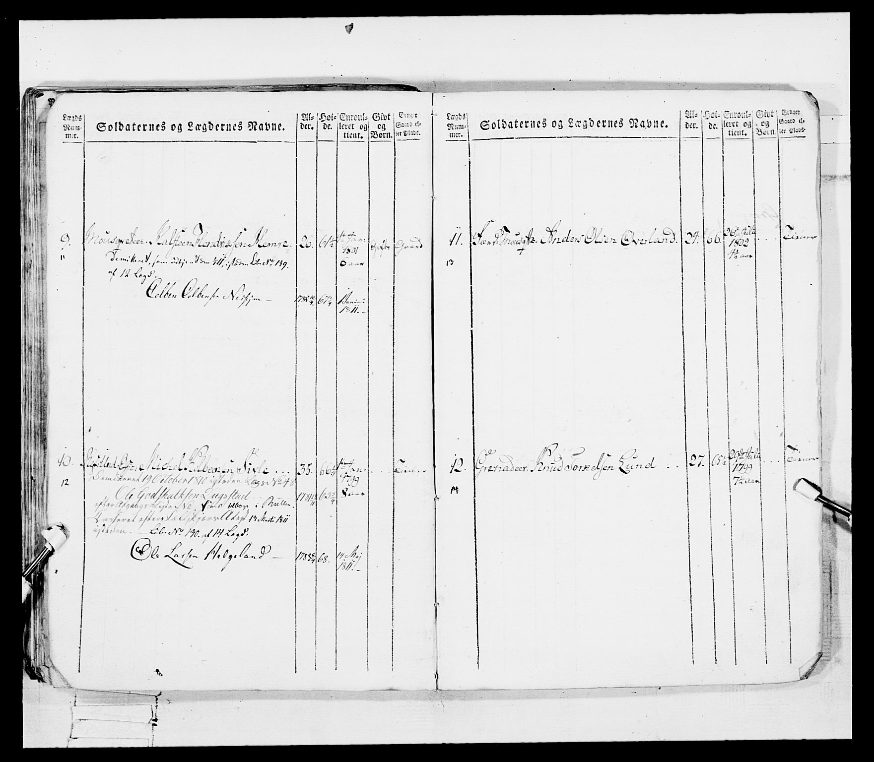 Generalitets- og kommissariatskollegiet, Det kongelige norske kommissariatskollegium, RA/EA-5420/E/Eh/L0097: Bergenhusiske nasjonale infanteriregiment, 1803-1807, s. 239