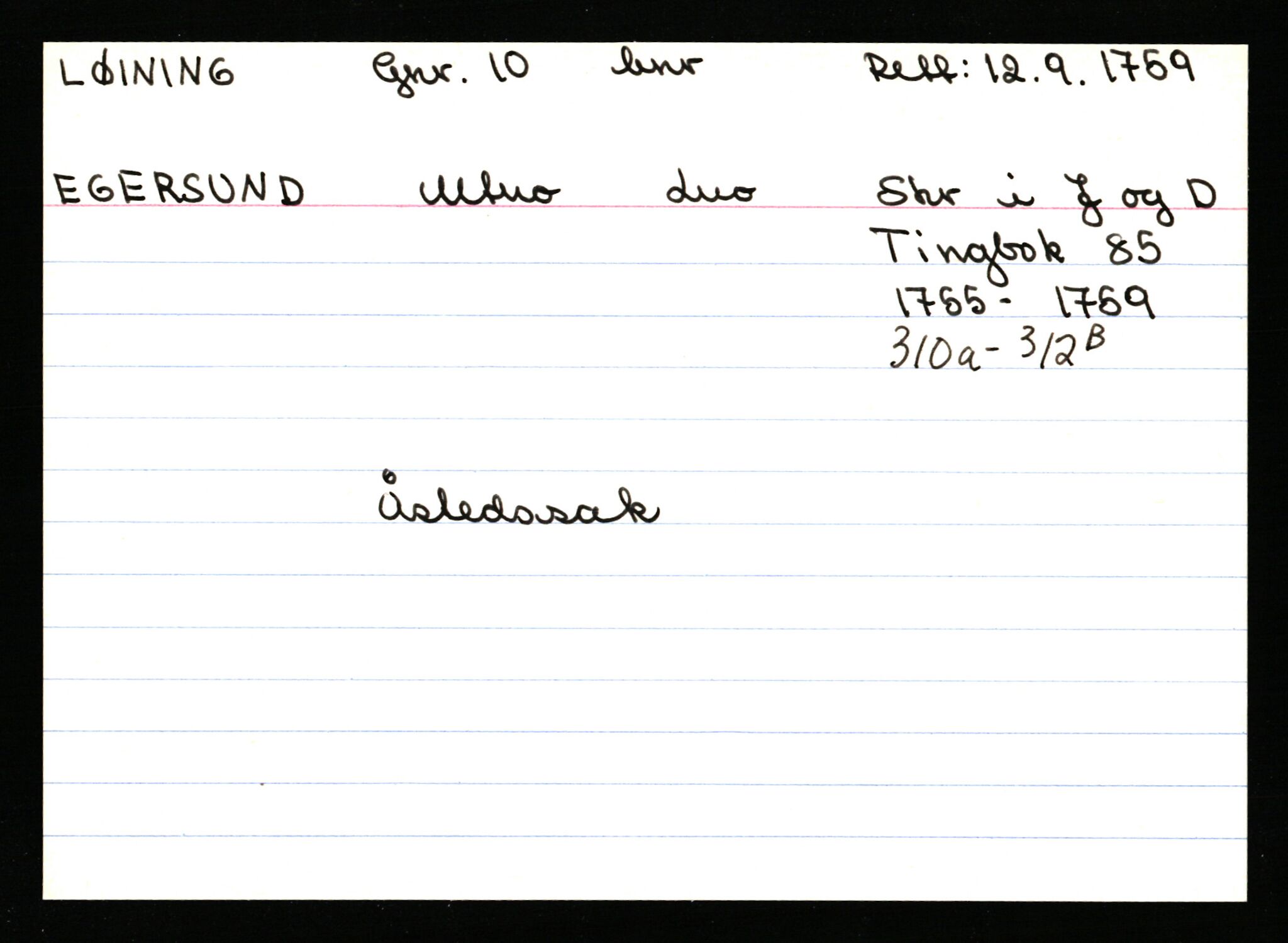 Statsarkivet i Stavanger, AV/SAST-A-101971/03/Y/Ym/L0037: Åstedskort sortert etter gårdsnavn: Lædre - Mauland, 1600-1950, s. 76