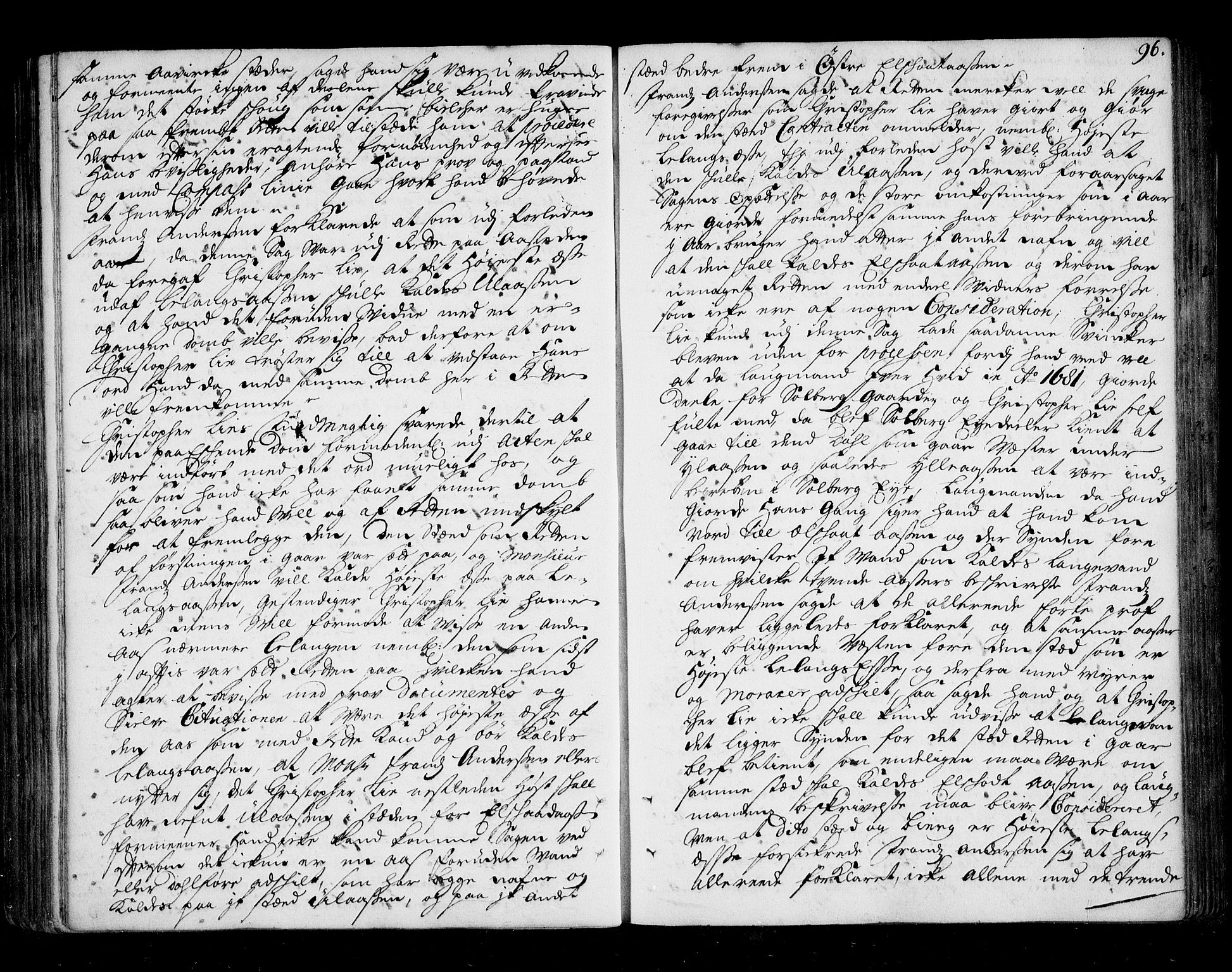Lier, Røyken og Hurum sorenskriveri, AV/SAKO-A-89/F/Fa/L0039: Tingbok, 1701-1704, s. 96