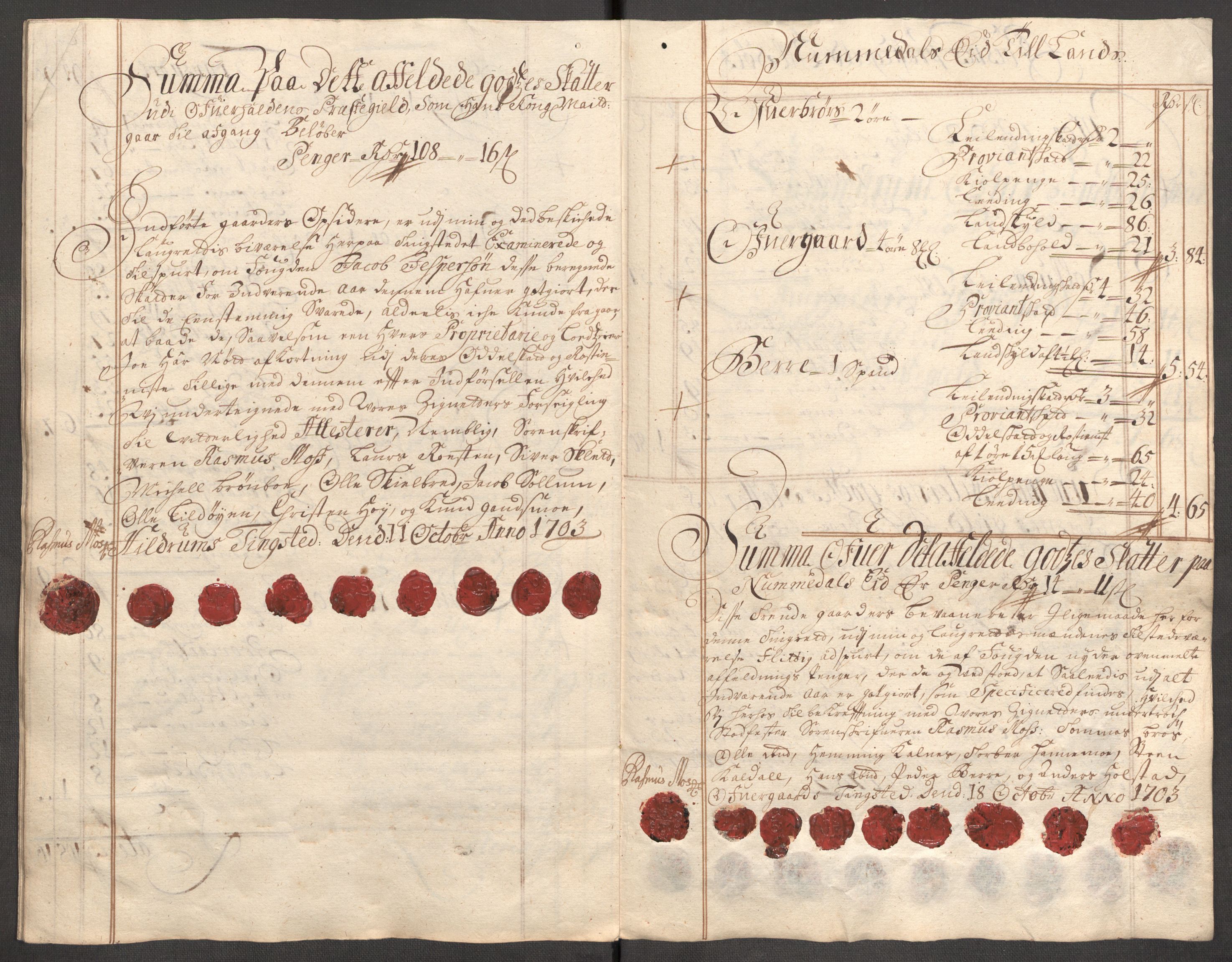 Rentekammeret inntil 1814, Reviderte regnskaper, Fogderegnskap, AV/RA-EA-4092/R64/L4428: Fogderegnskap Namdal, 1703-1704, s. 167