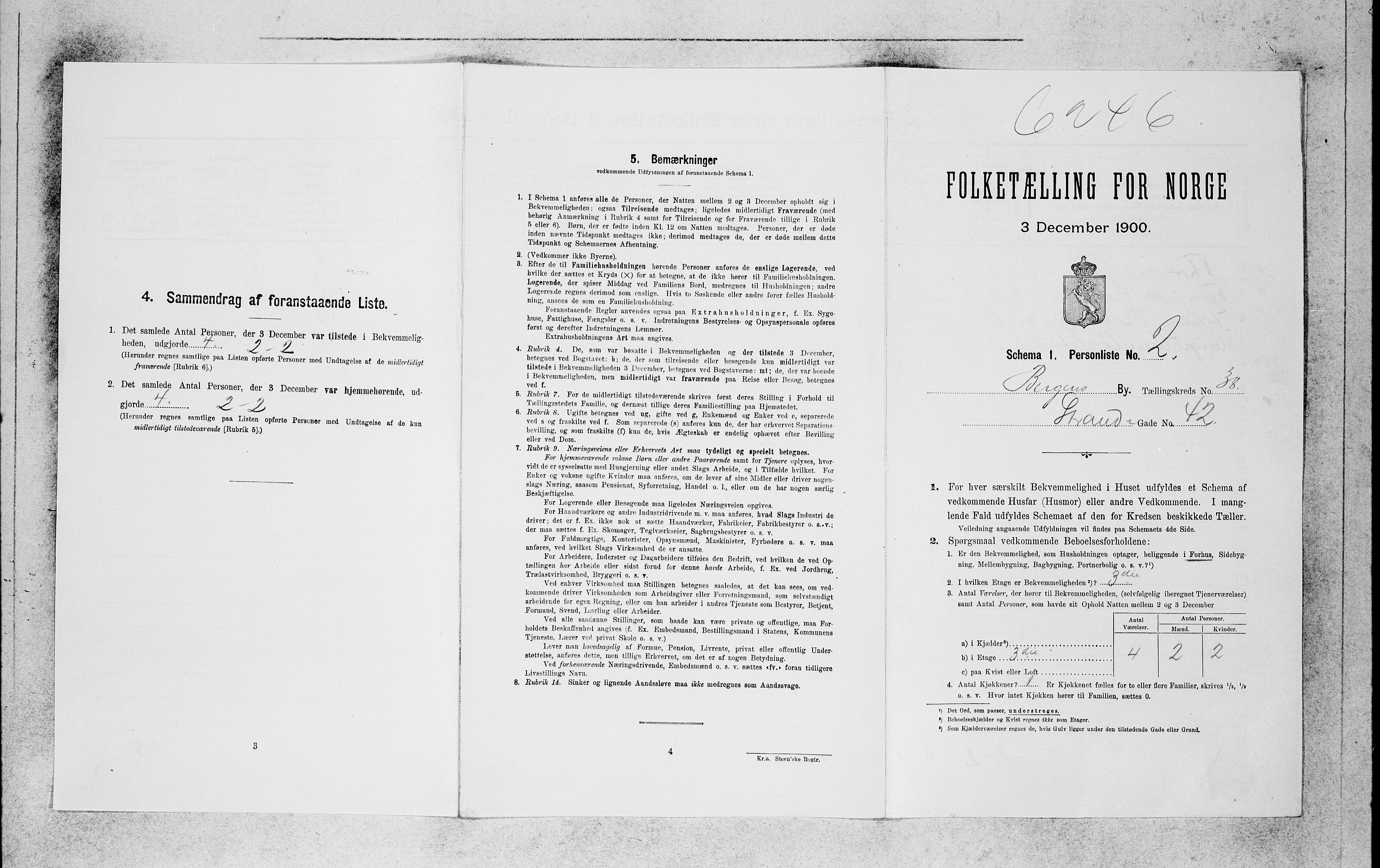 SAB, Folketelling 1900 for 1301 Bergen kjøpstad, 1900, s. 7242