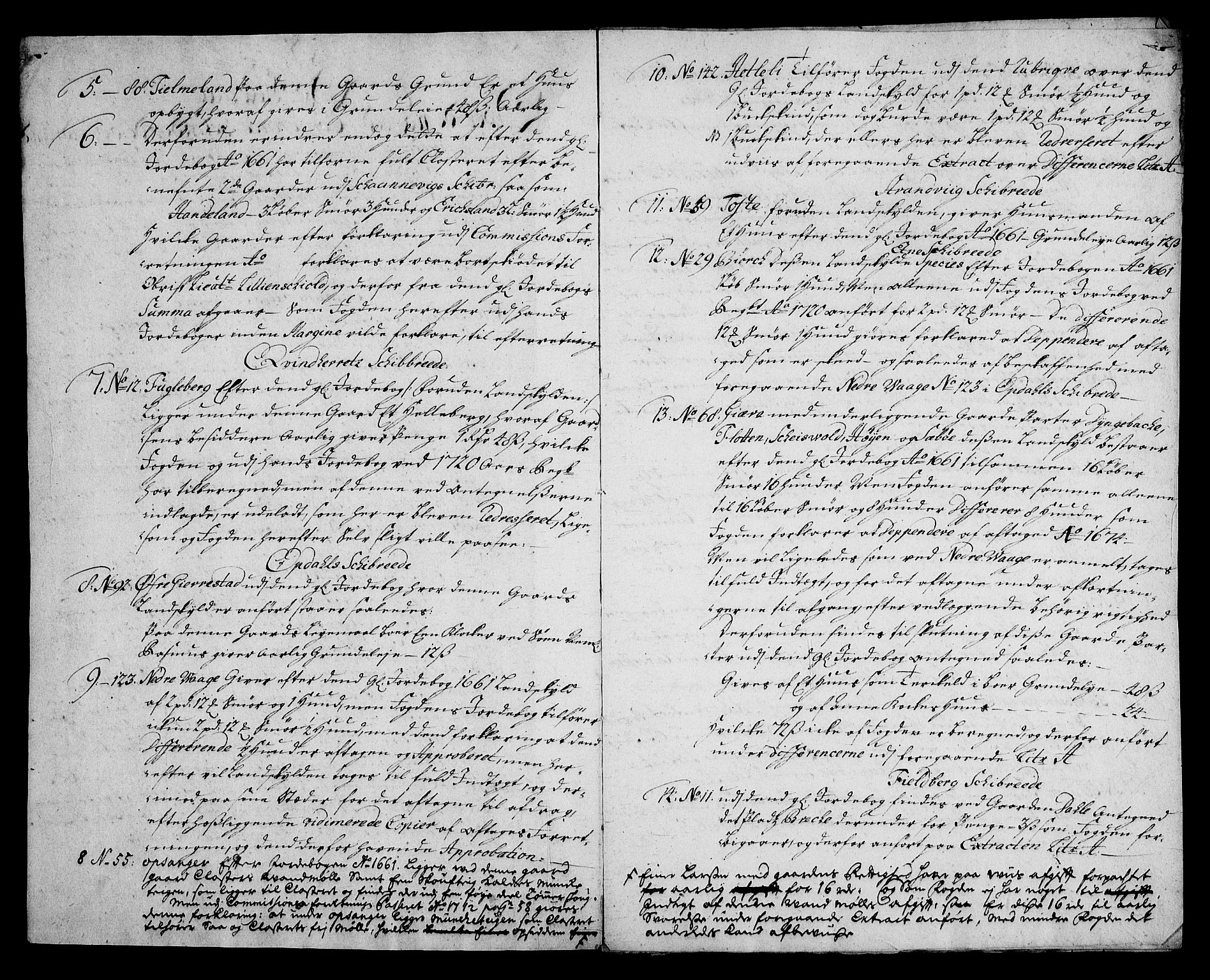 Rentekammeret inntil 1814, Realistisk ordnet avdeling, RA/EA-4070/On/L0005: [Jj 6]: Forskjellige dokumenter om Halsnøy klosters gods, 1697-1770, s. 383