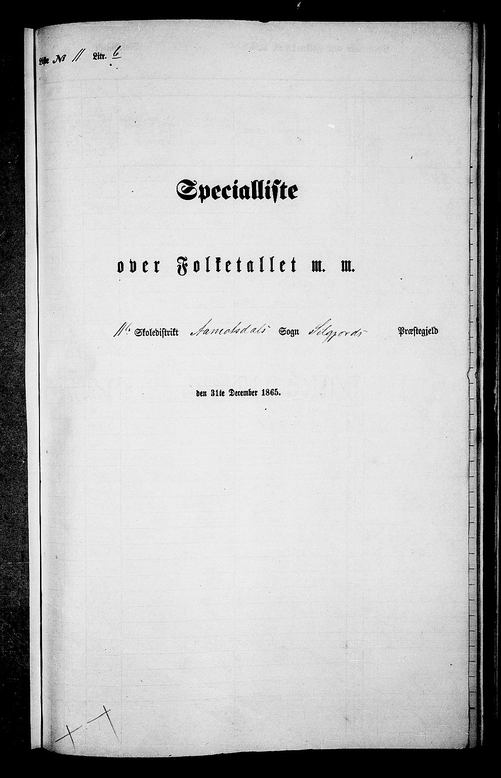 RA, Folketelling 1865 for 0828P Seljord prestegjeld, 1865, s. 158