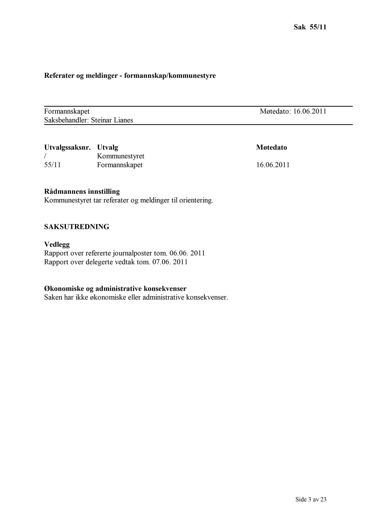 Klæbu Kommune, TRKO/KK/02-FS/L004: Formannsskapet - Møtedokumenter, 2011, s. 1455