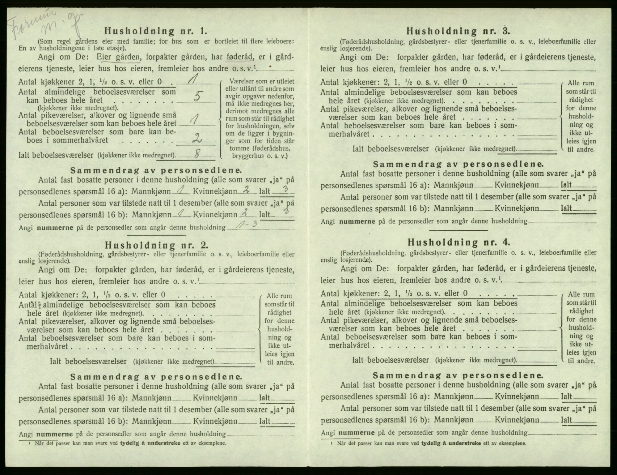 SAB, Folketelling 1920 for 1244 Austevoll herred, 1920, s. 474