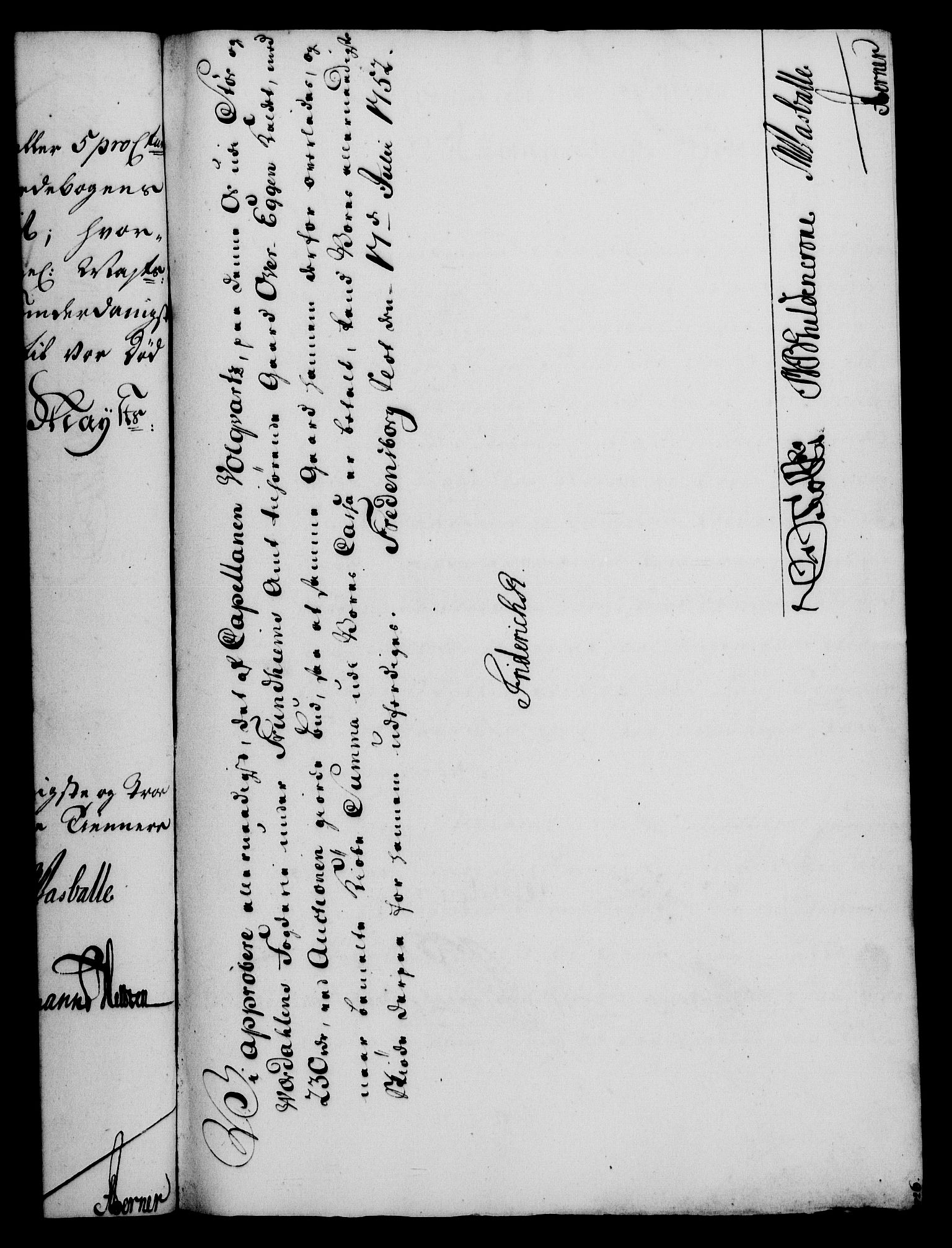 Rentekammeret, Kammerkanselliet, RA/EA-3111/G/Gf/Gfa/L0034: Norsk relasjons- og resolusjonsprotokoll (merket RK 52.34), 1752, s. 345