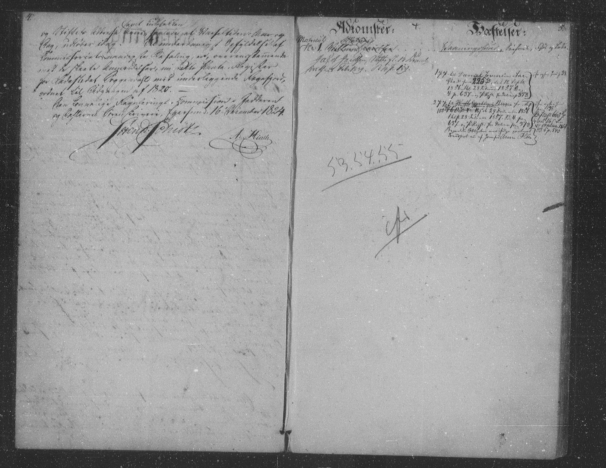 Jæren og Dalane sorenskriveri, SAST/A-100306/4/41/41AB/L0003: Panteregister nr. 41 AB3, 1824-1871, s. 4-5