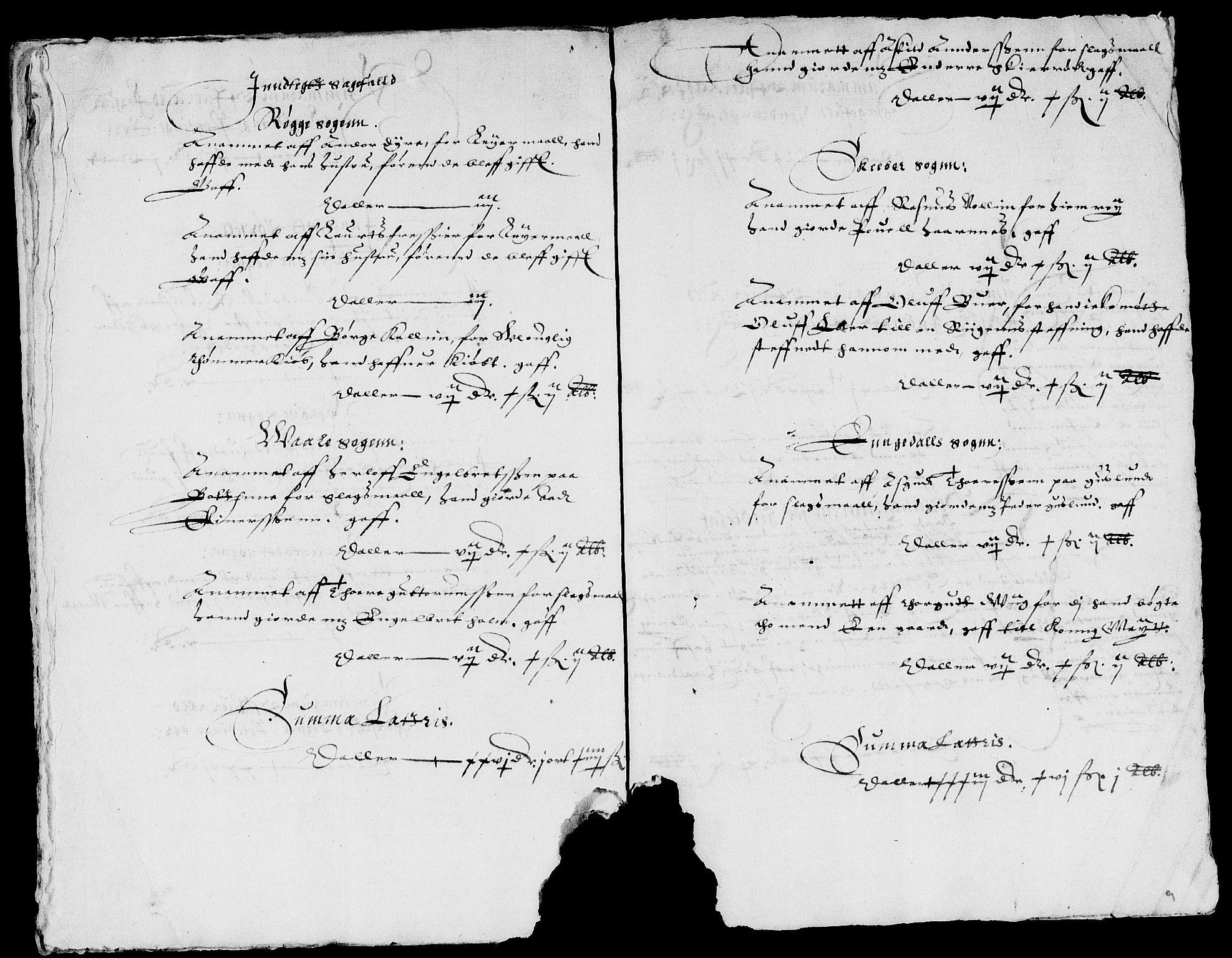 Rentekammeret inntil 1814, Reviderte regnskaper, Lensregnskaper, AV/RA-EA-5023/R/Rb/Rbg/L0001: Verne kloster len, 1599-1619