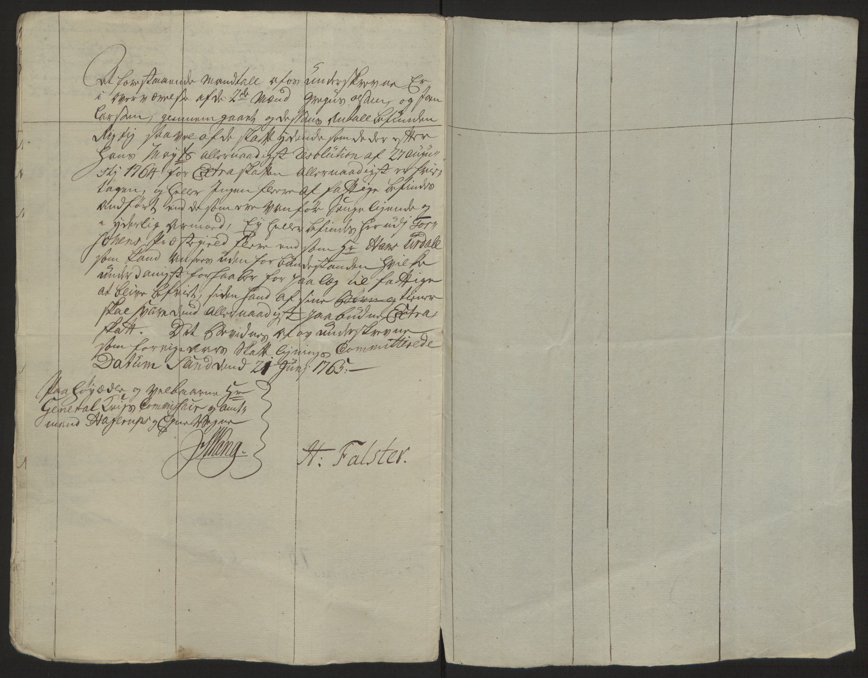 Rentekammeret inntil 1814, Reviderte regnskaper, Fogderegnskap, AV/RA-EA-4092/R68/L4845: Ekstraskatten Senja og Troms, 1762-1765, s. 536